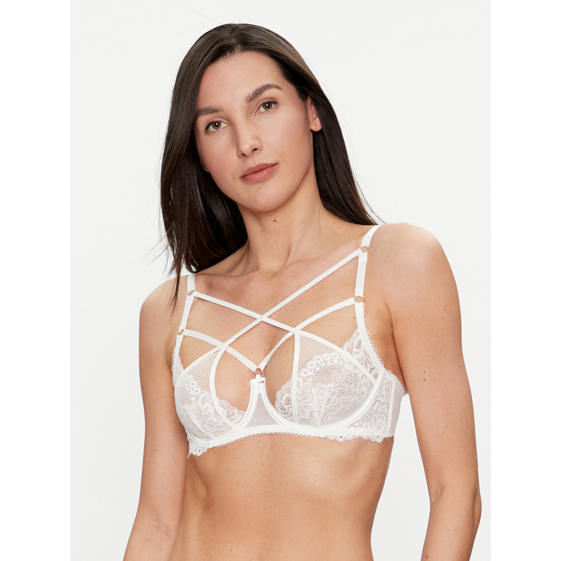 Hunkemöller Reggiseno con ferretto Anna 204531 Bianco