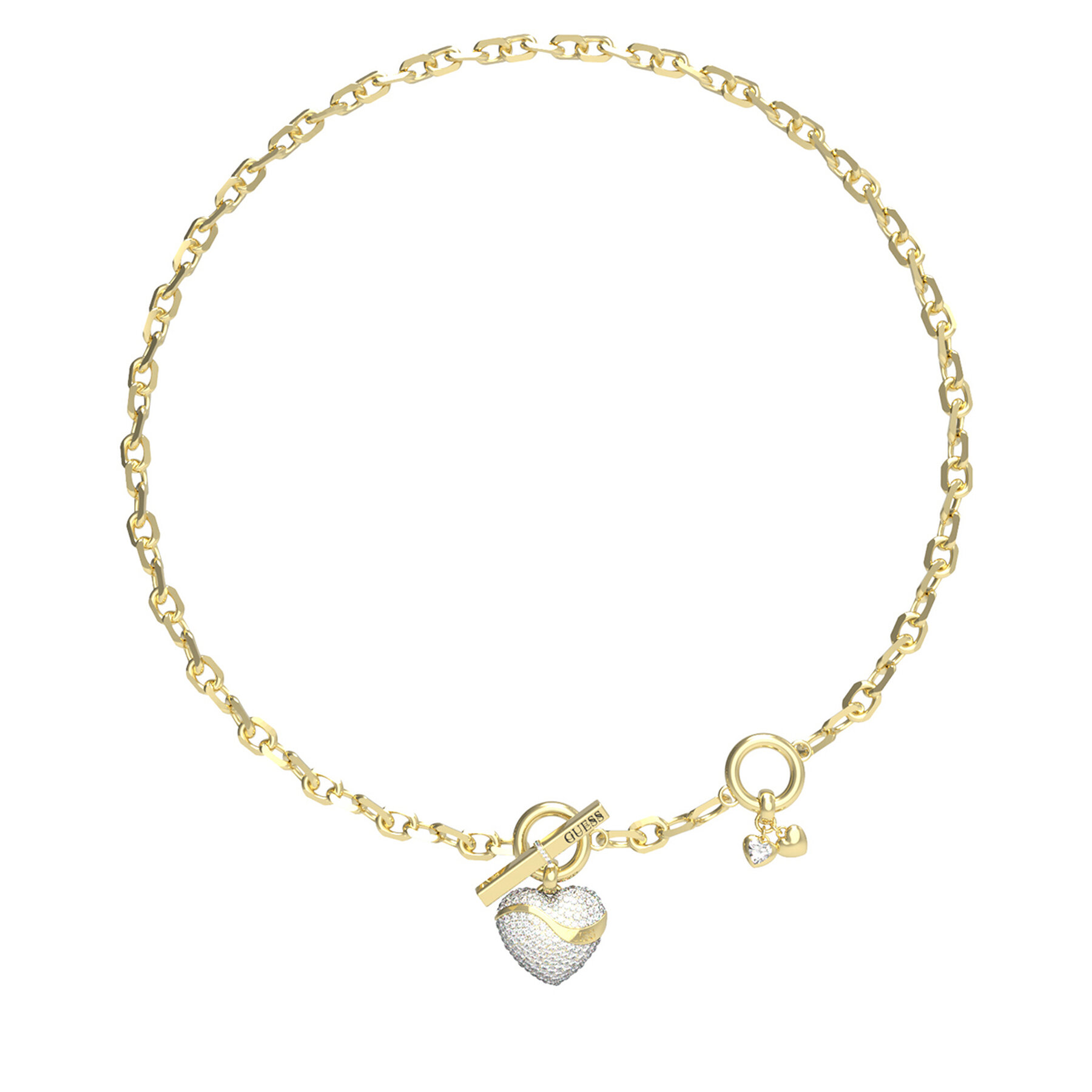 Halsband Guess JUBN04 494JW Gyllene