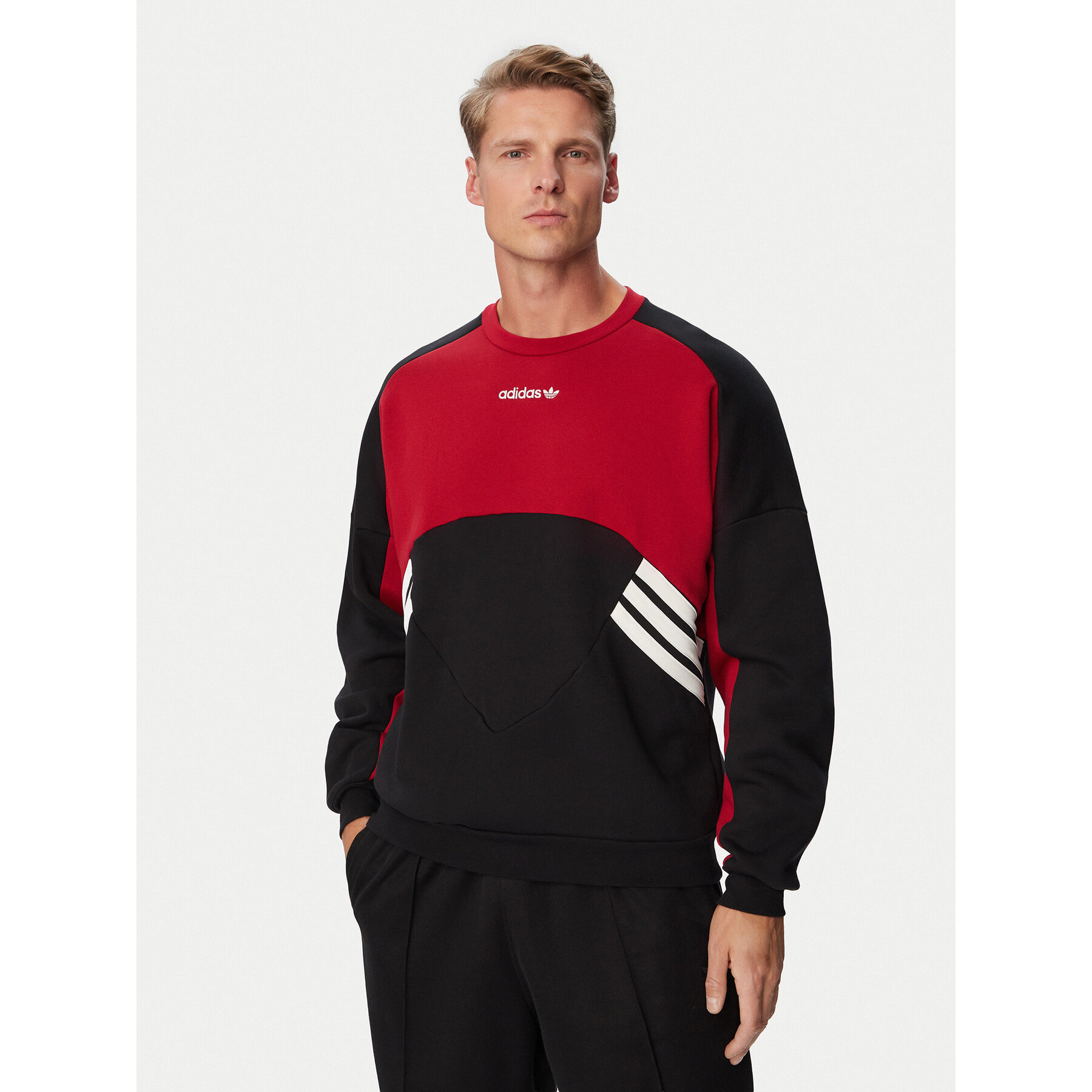adidas Sweatshirt Munich 93 Crew Neck Sweatshirt KR9708 Schwarz Regular Fit