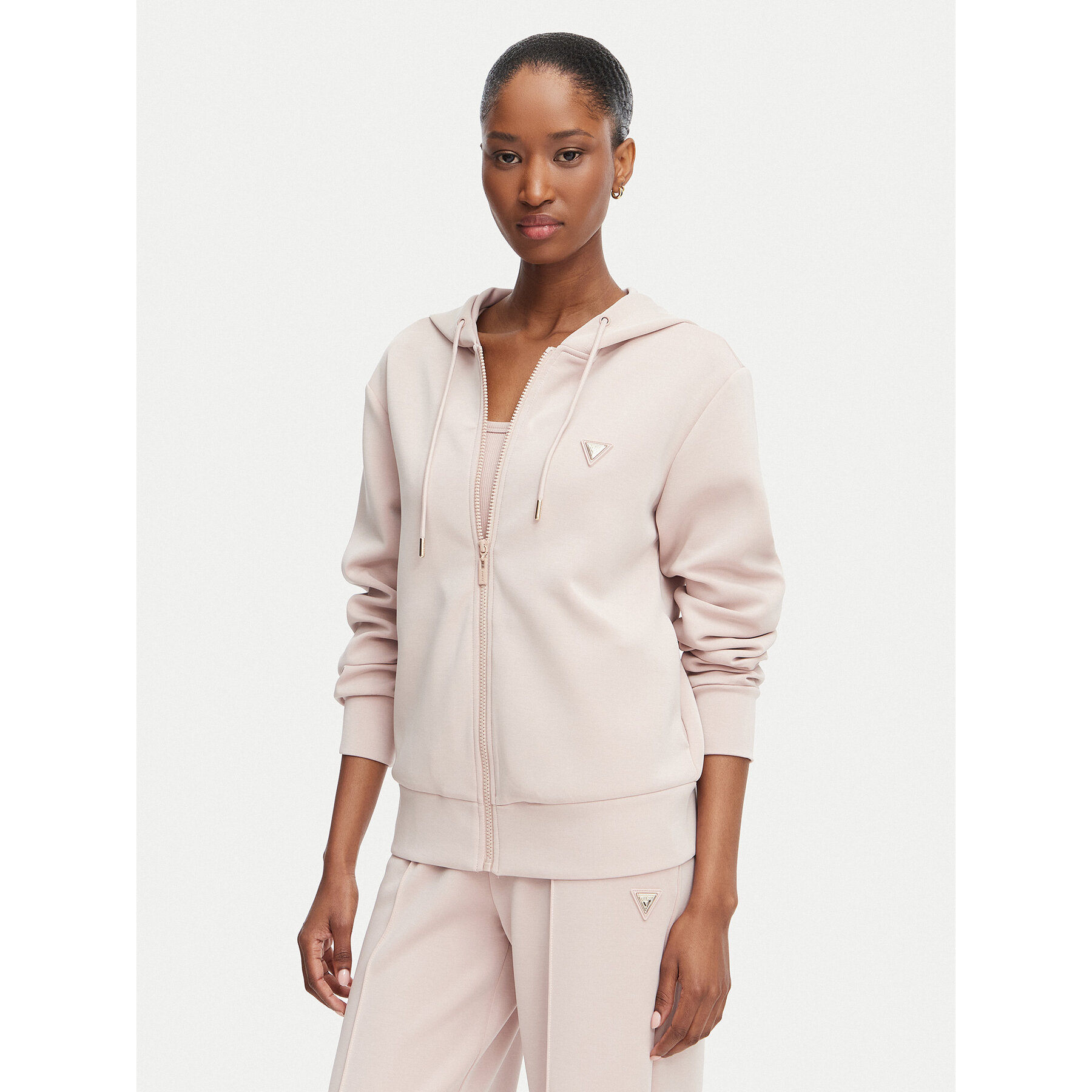 Guess Sweatshirt V4YQ06 KCAY2 Hellrosa Regular Fit