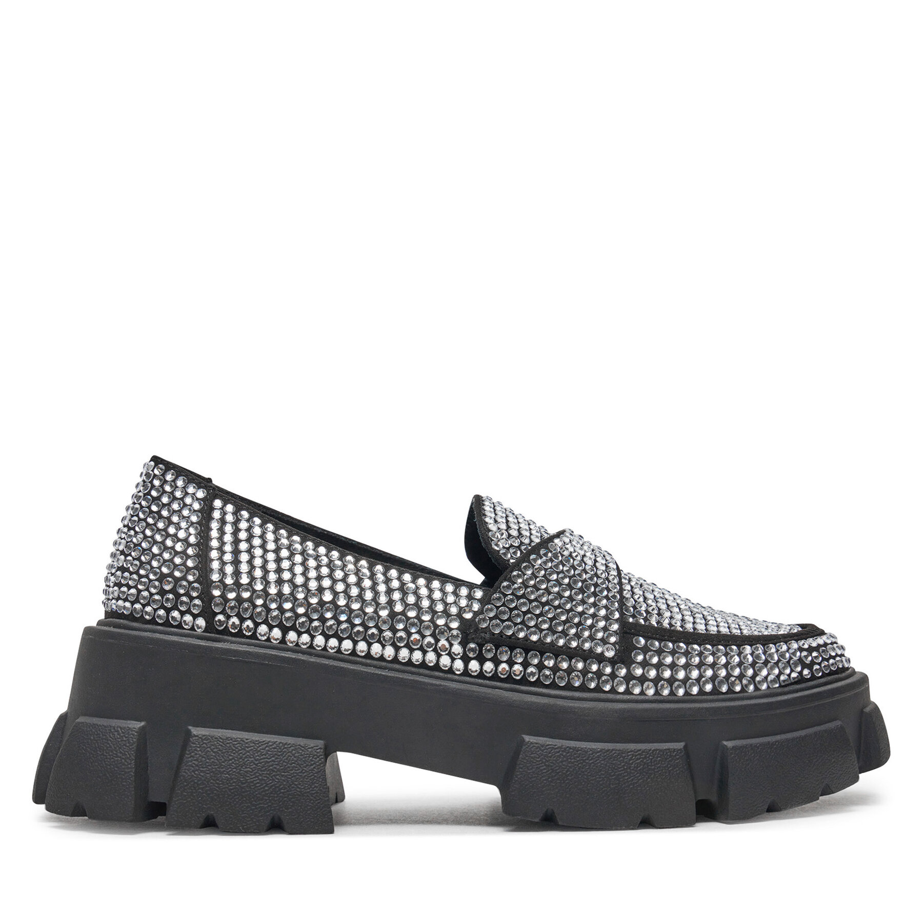 Damskie Loafersy Steve Madden, Rozmiar 36 Srebrny Trifecta_R SM11003506