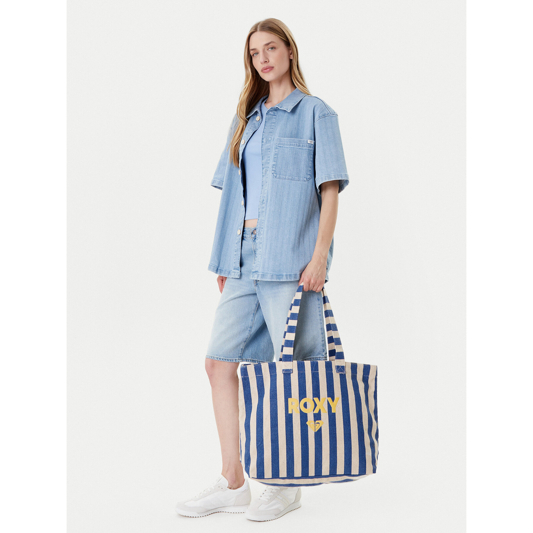 Borsetta Roxy Fairy Beach ERJBT03409 Blu