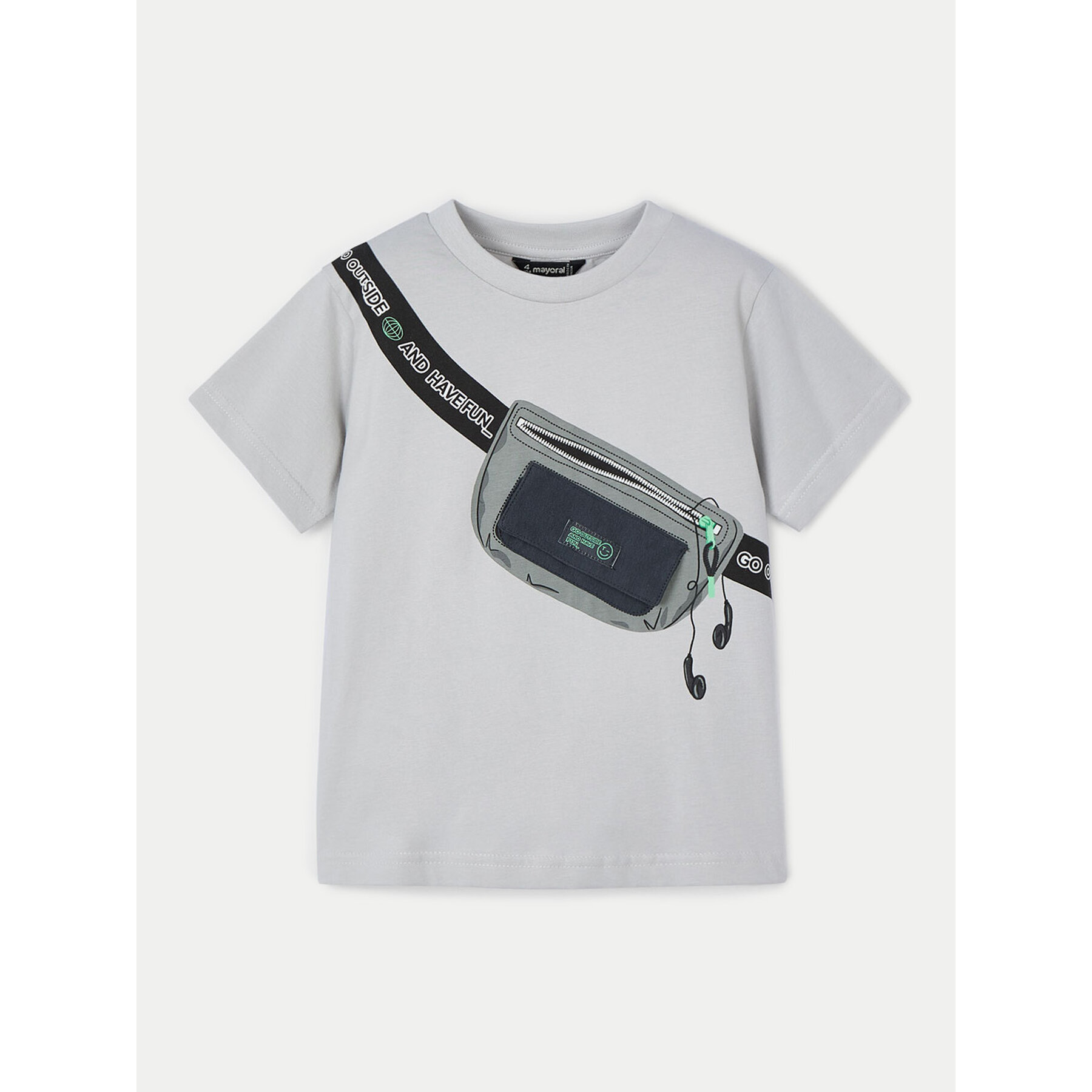 Mayoral T-shirt 3036 Grigio Regular Fit