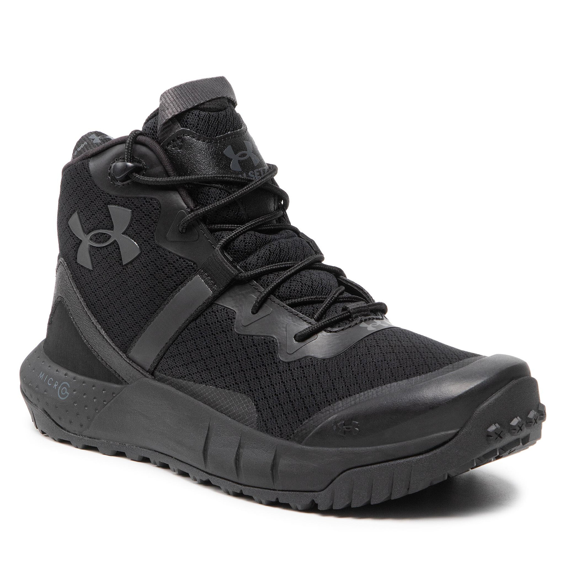 Under Armour Παπούτσια πεζοπορίας Under Armour Ua Micro G Valsetz Mid 3023741-001 Blk/Blk