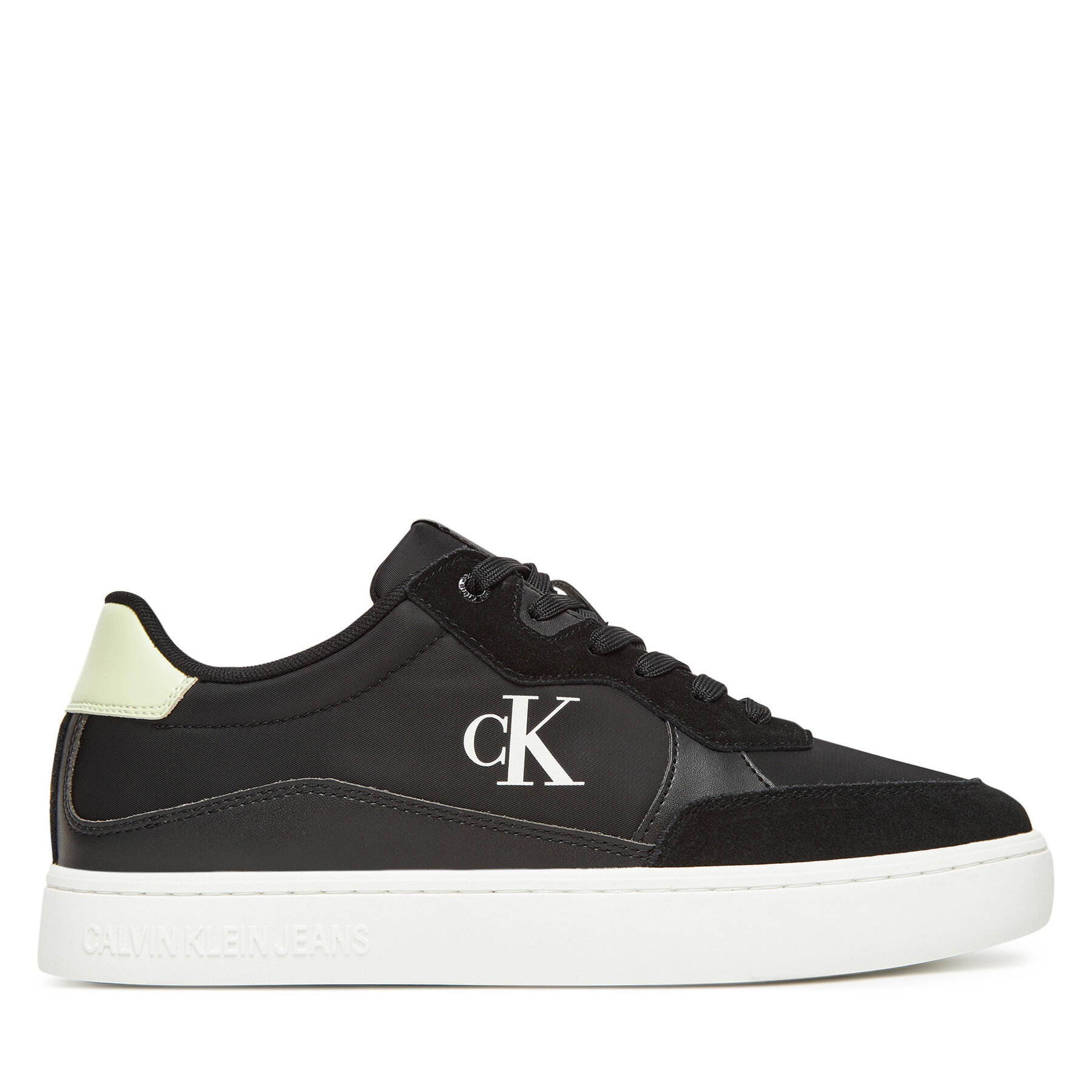 Sneakersy Calvin Klein Jeans Classic Cupsole Mg Nylon Mix YM0YM01304 Čierna