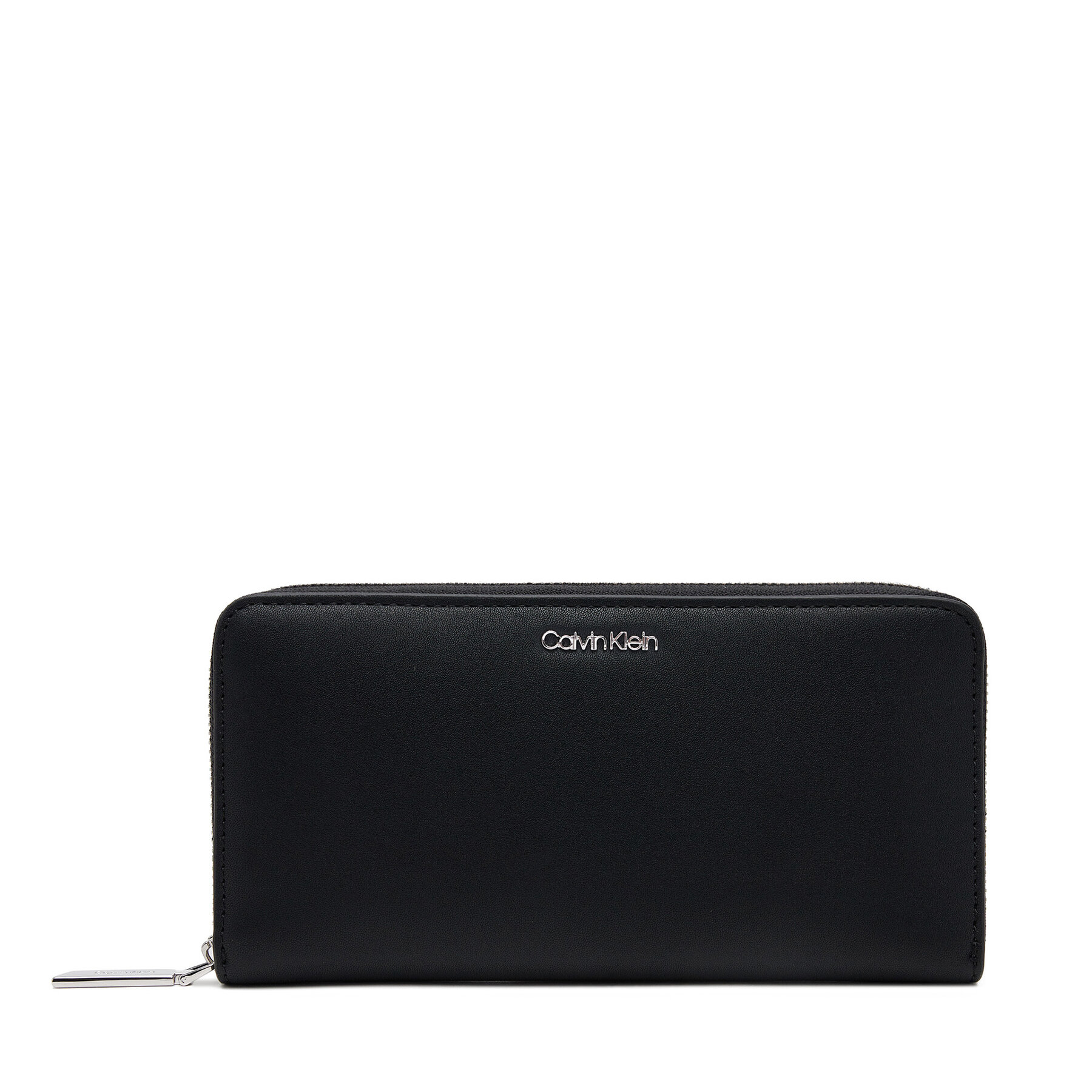 Nagy női pénztárca Calvin Klein Ck Must Large Zip Around Wallet K60K606698 Fekete