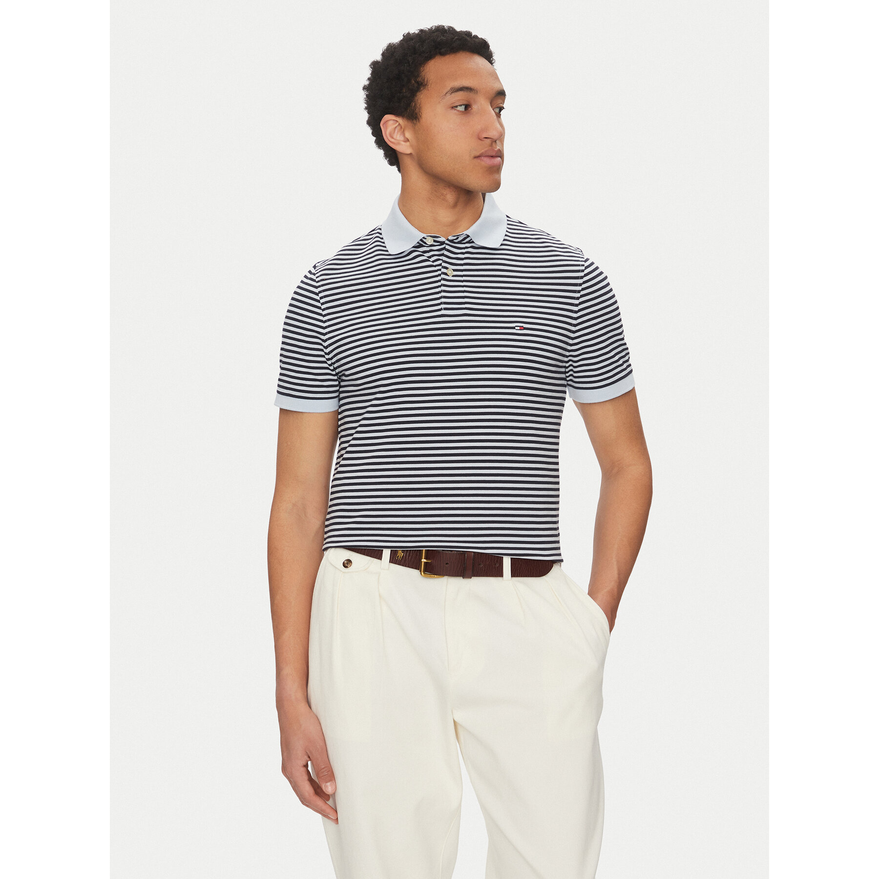 Tommy Hilfiger Polo 1985 MW0MW17770 Blu Scuro Regular Fit