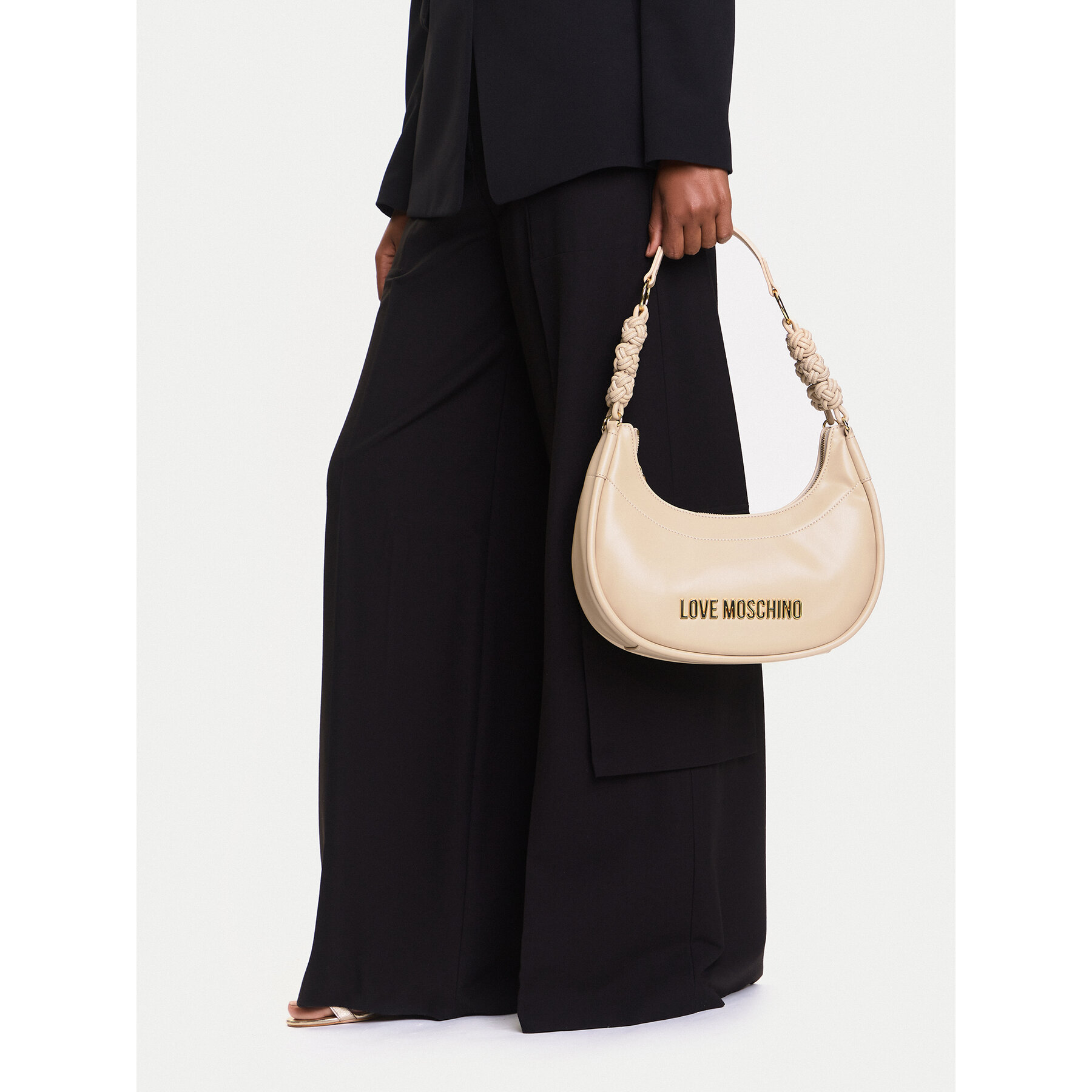 Дамска чанта LOVE MOSCHINO JC4237PP0MKL0104 Екрю