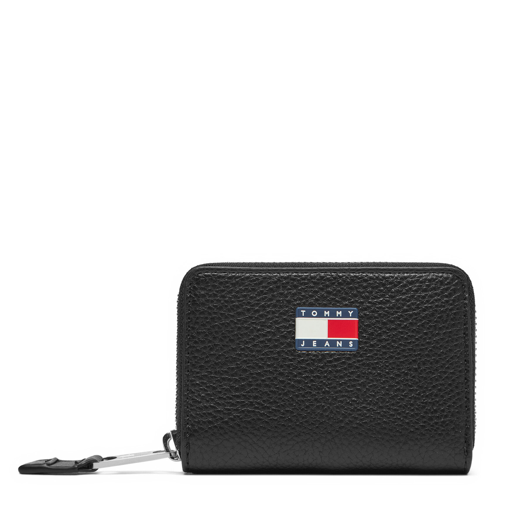 Kleine Damen Geldbörse Tommy Jeans Tjw Must Small Za AW0AW17642 Schwarz, Größe OS