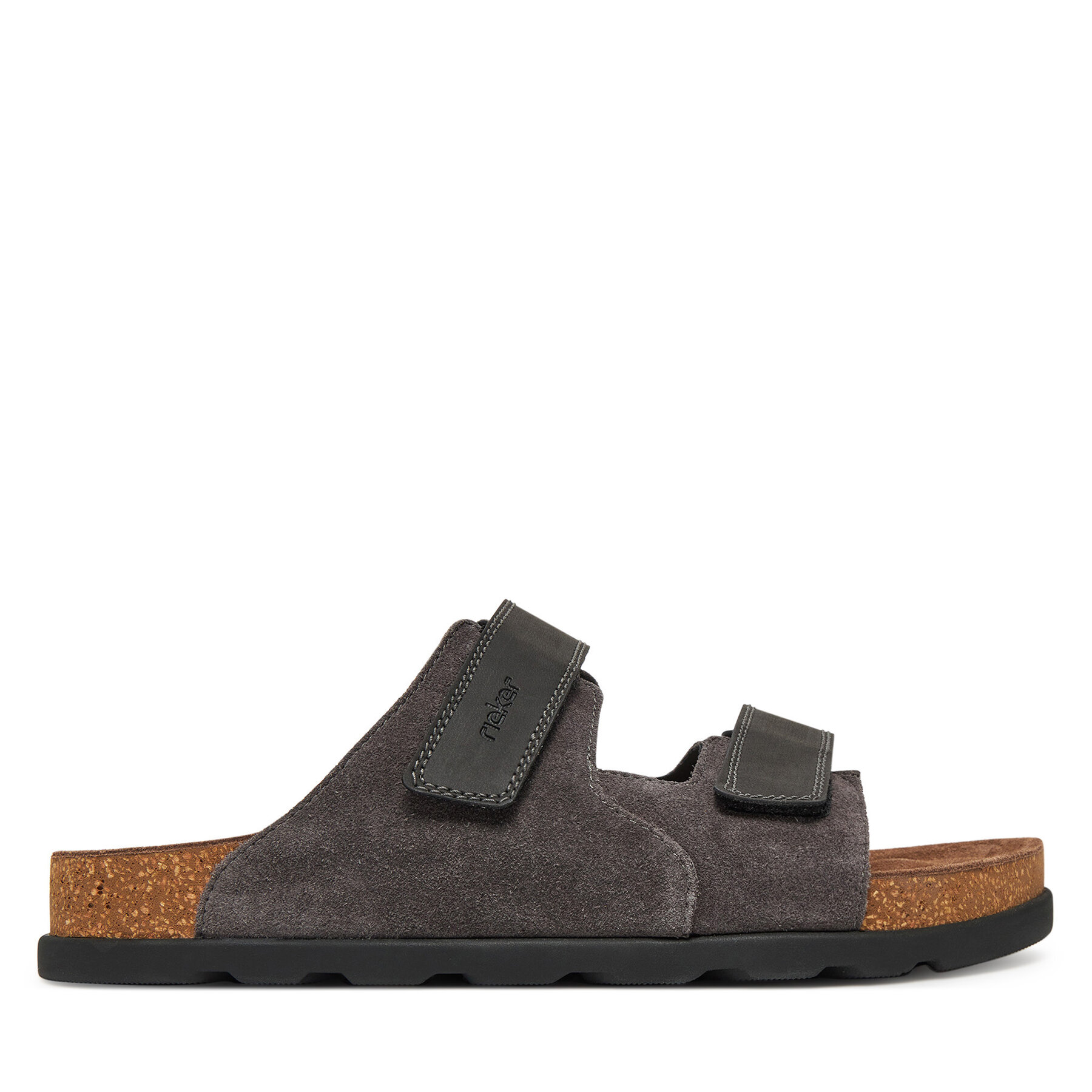 Uomo Ciabatte Rieker, Taglia 44, Grigio, 21160-45, taglia : 44