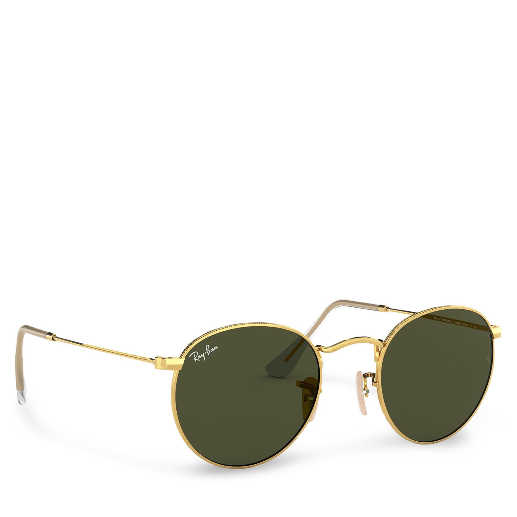 Slnečné okuliare Ray-Ban Round Metal 0RB3447 001 Zlatá