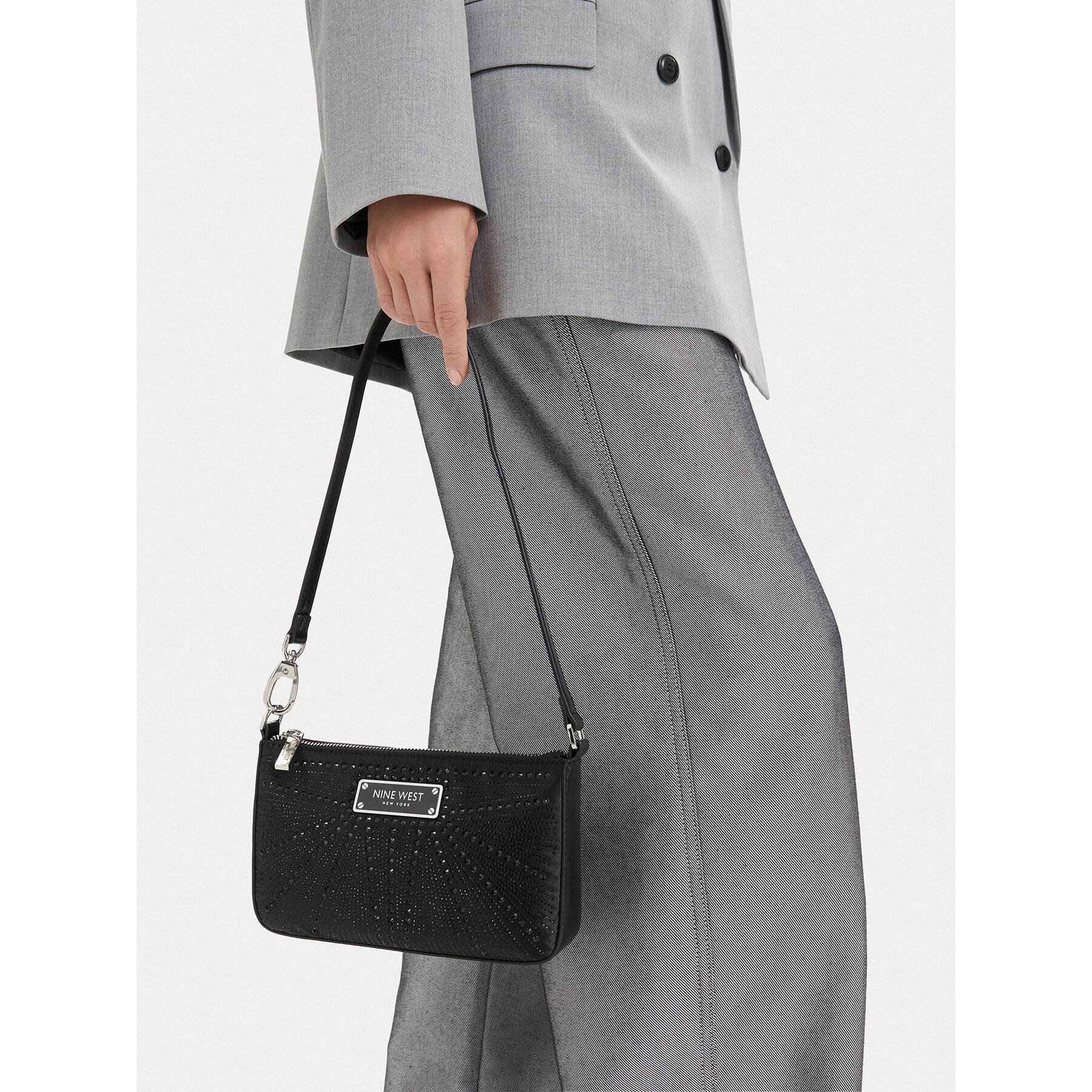 Kabelka Nine West CEO-LUXE SERENITY-LA374-4773 Čierna