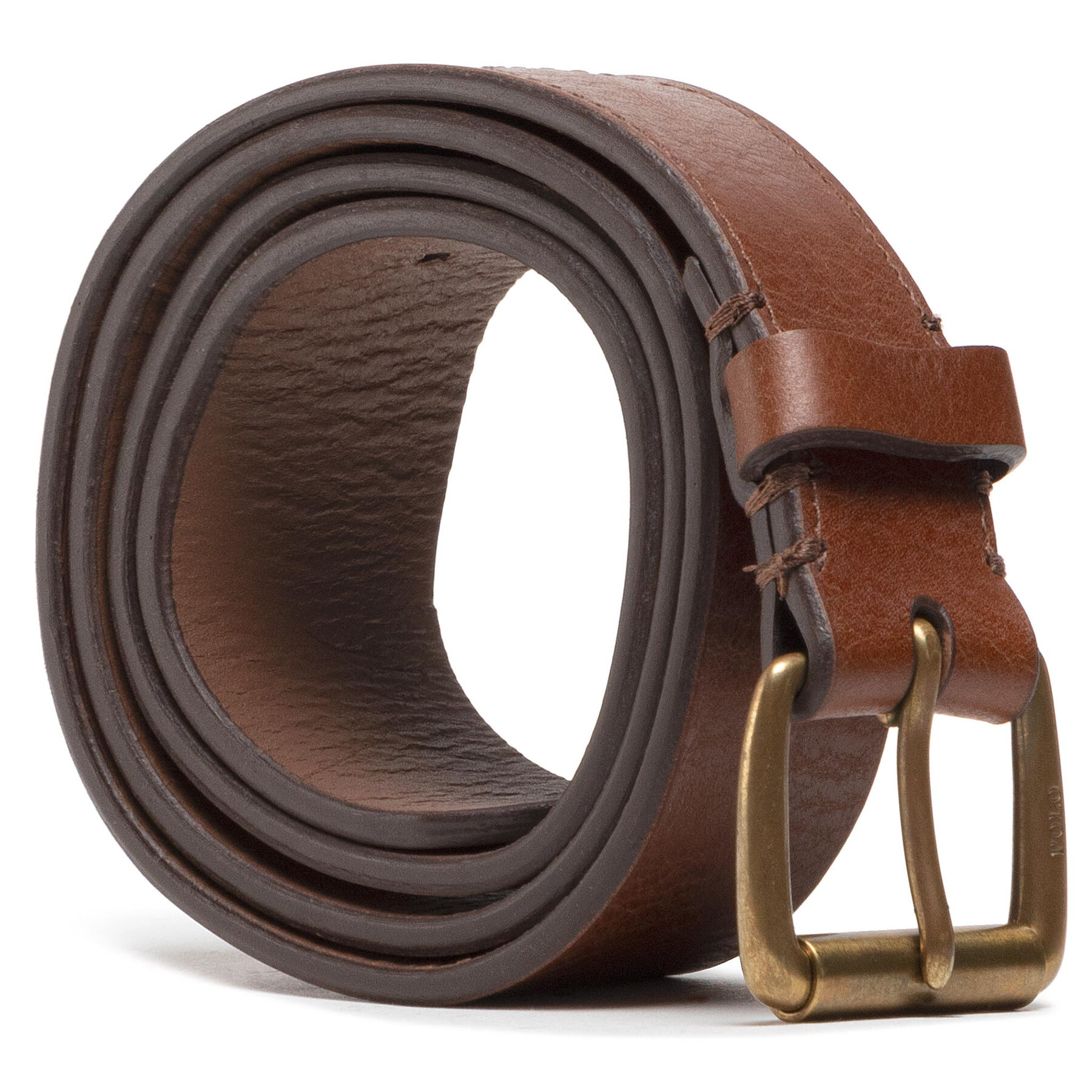 Cinturón para hombre Polo Ralph Lauren Rgd Chrm Bt 405826042002 Marrón