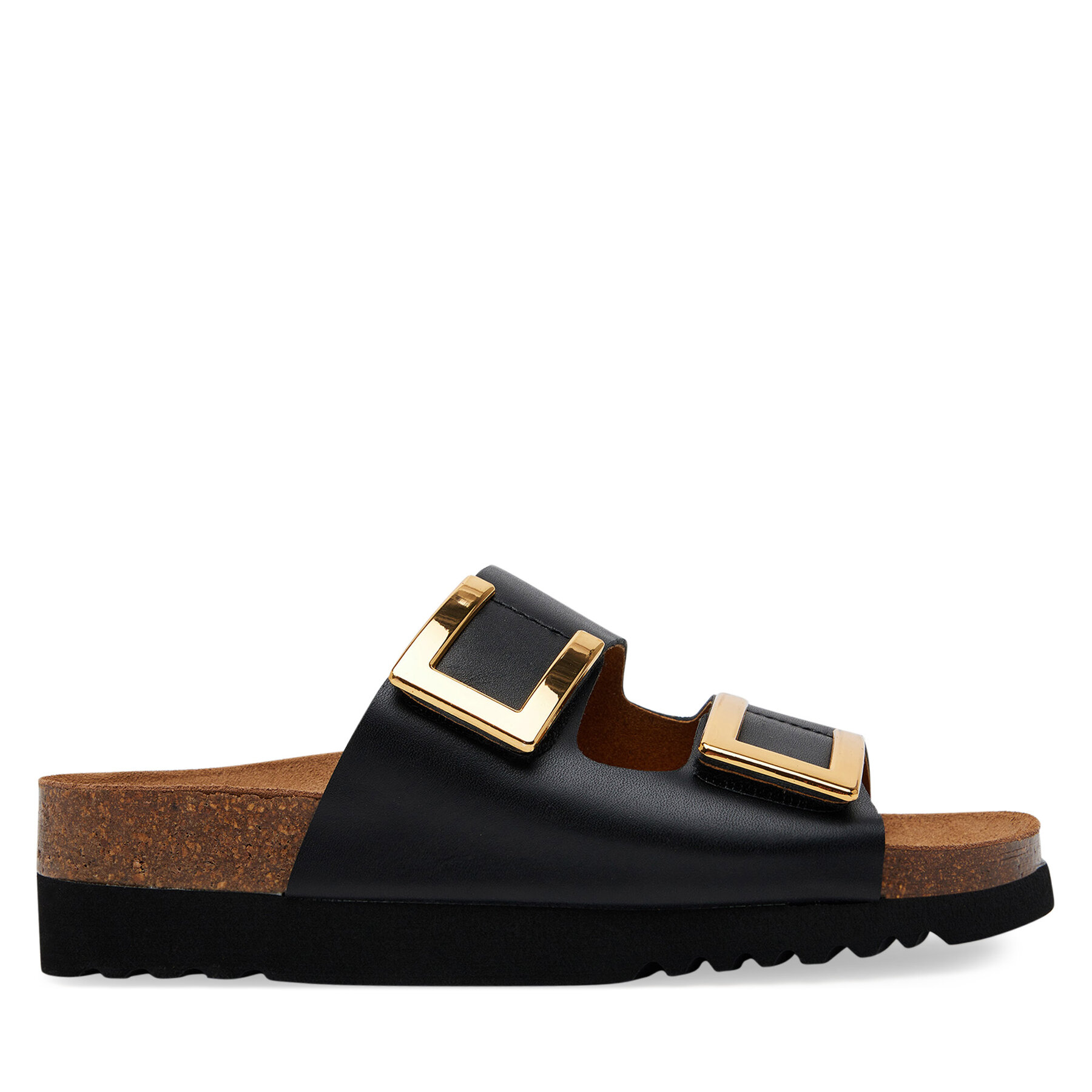 Παντόφλες Scholl Mules Black Monterey 2 Straps Ad F305841004 1004 Μαύρο