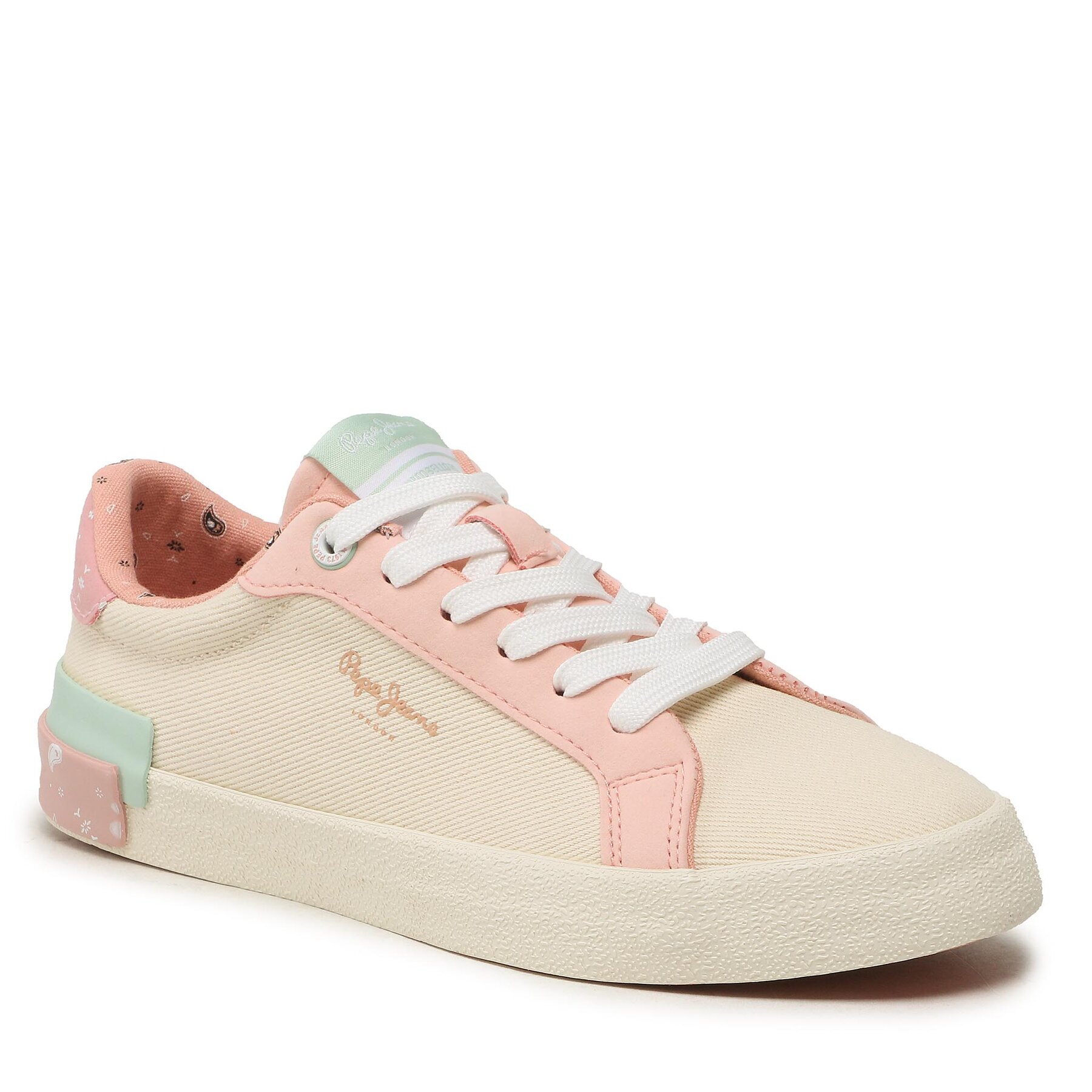 Sneakers Pepe Jeans Kenton Band W PLS31443 Factory White 801