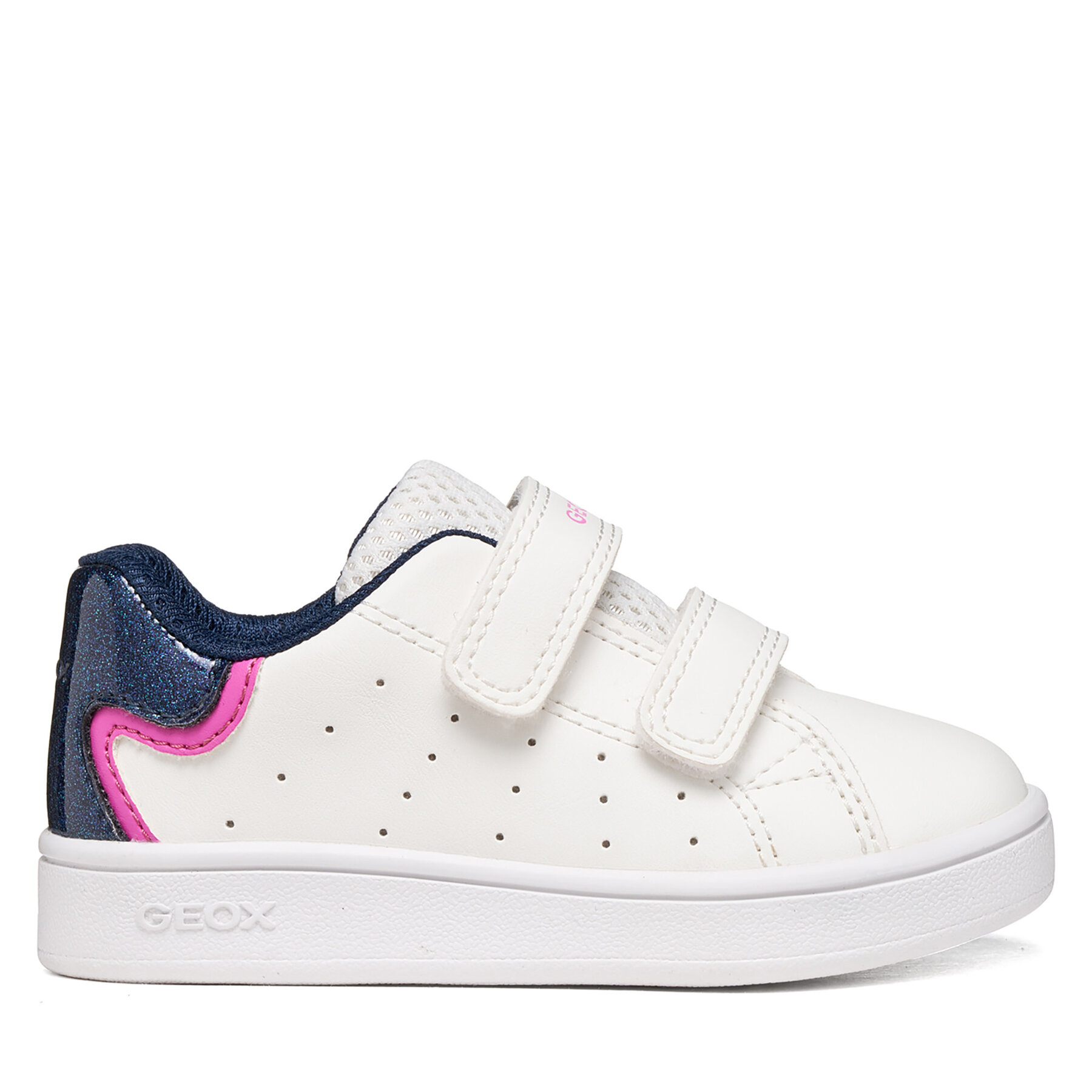 Sneakersy Geox B Eclyper Girl B365MA 0BCKC C0006 Biela