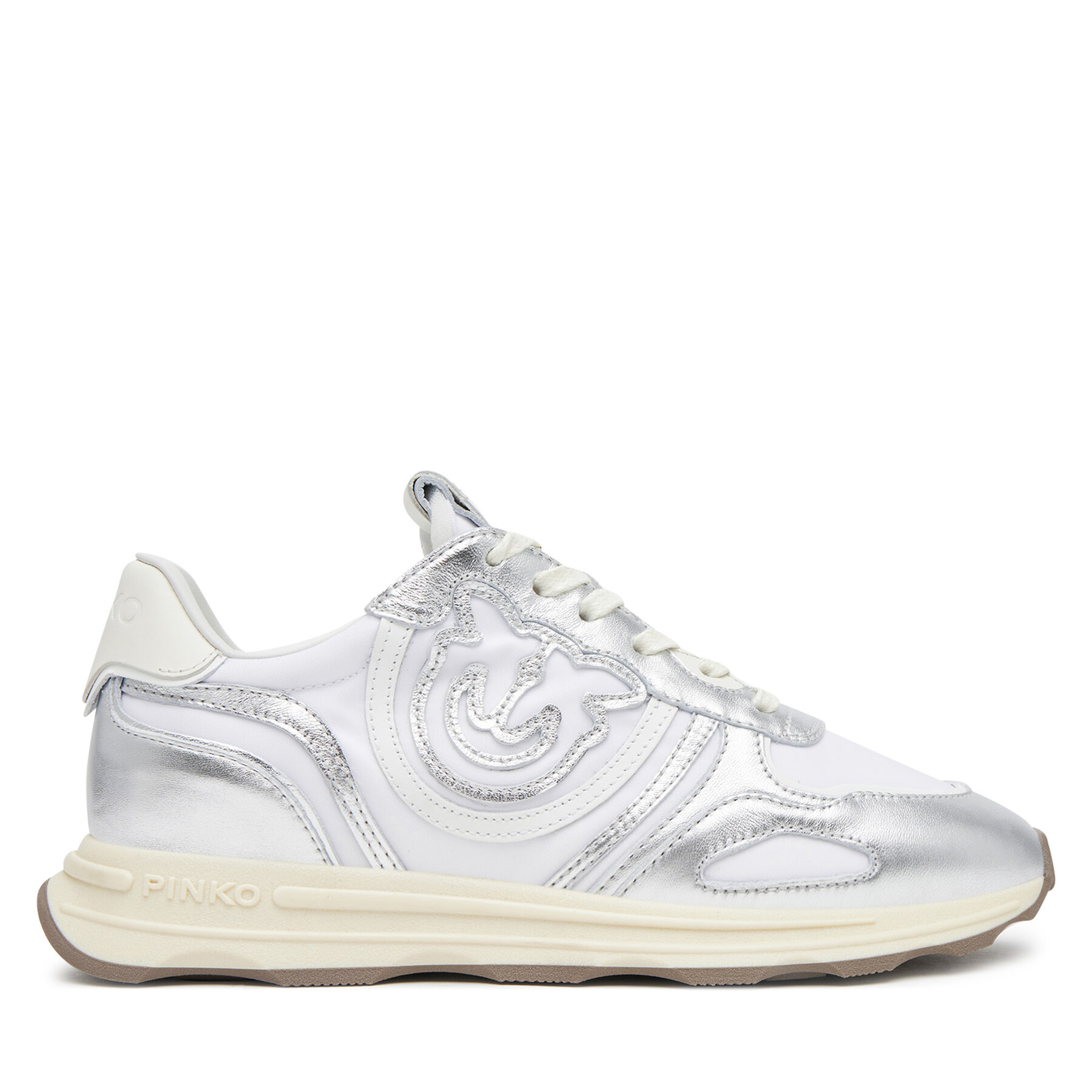 Sneakers PINKO Zoe 01 SS0087P085 Argintiu