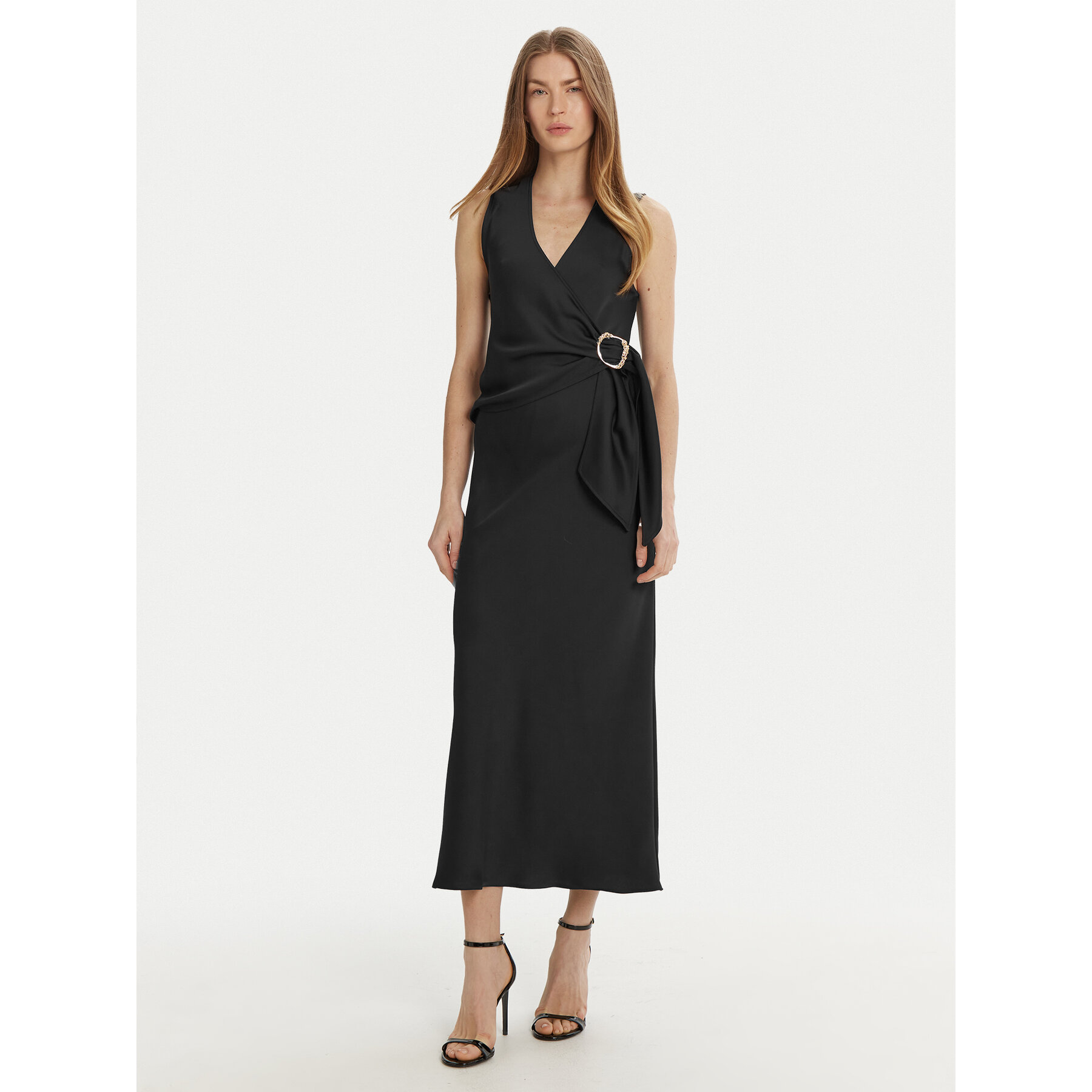 Marella Coctailkleid Titano 2513221053 Schwarz Regular Fit