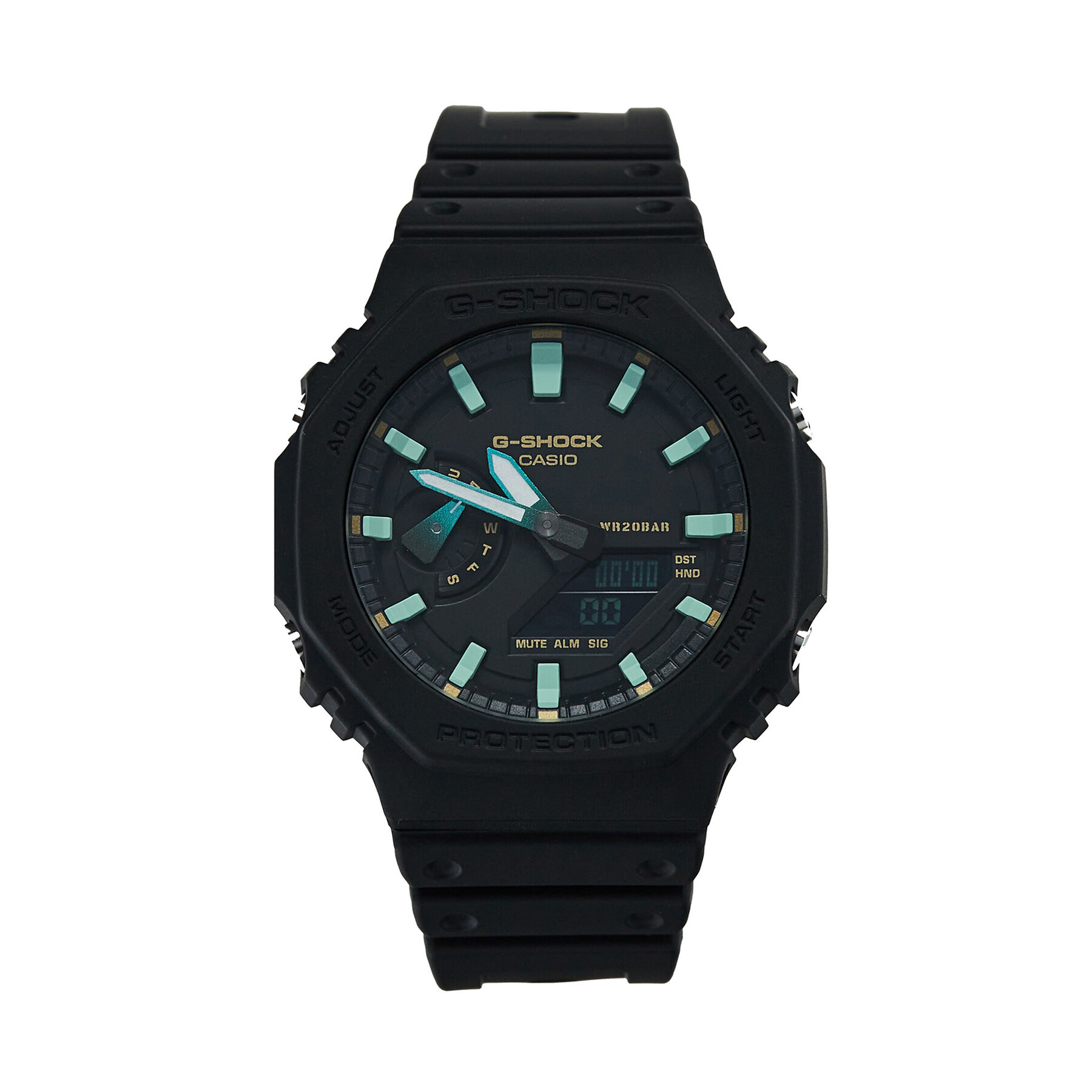 Pulkstenis G-Shock GA-2100RC-1AER Melns