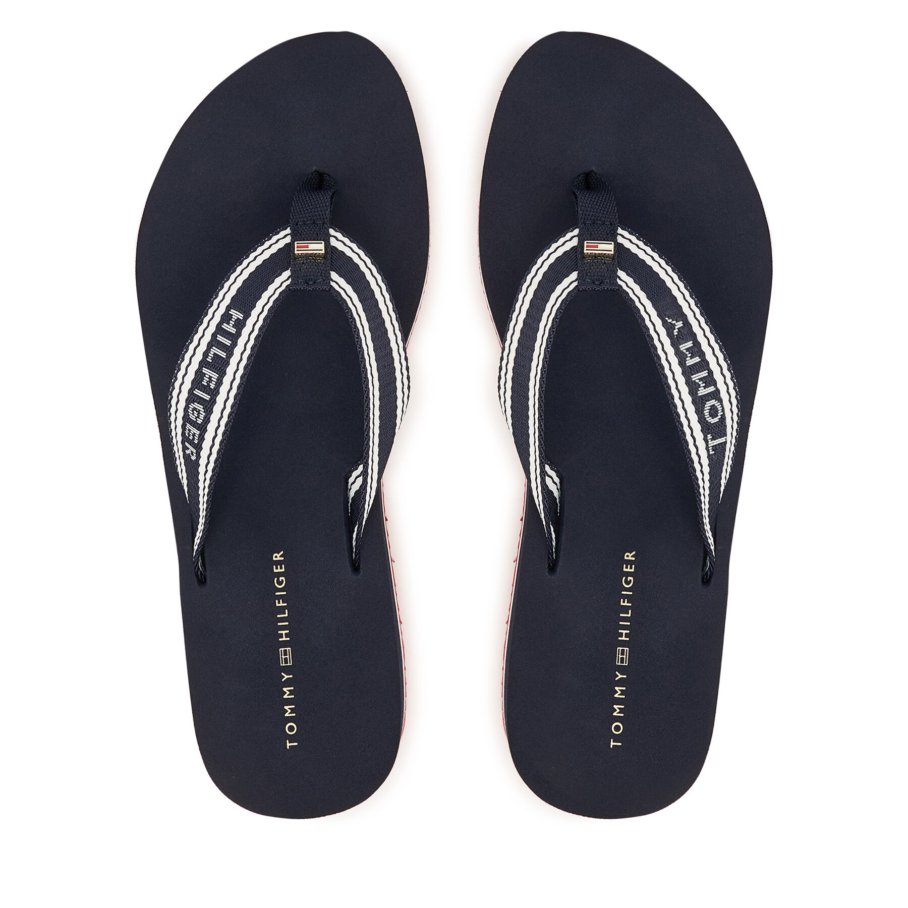 Flip flop Tommy Hilfiger Flag Print FW0FW09195 Bleumarin