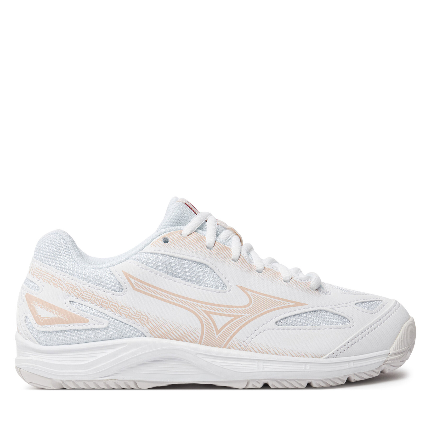 Chaussures pour sport en salle Mizuno Stealth Star 2 Jr X1GC2307 Beige