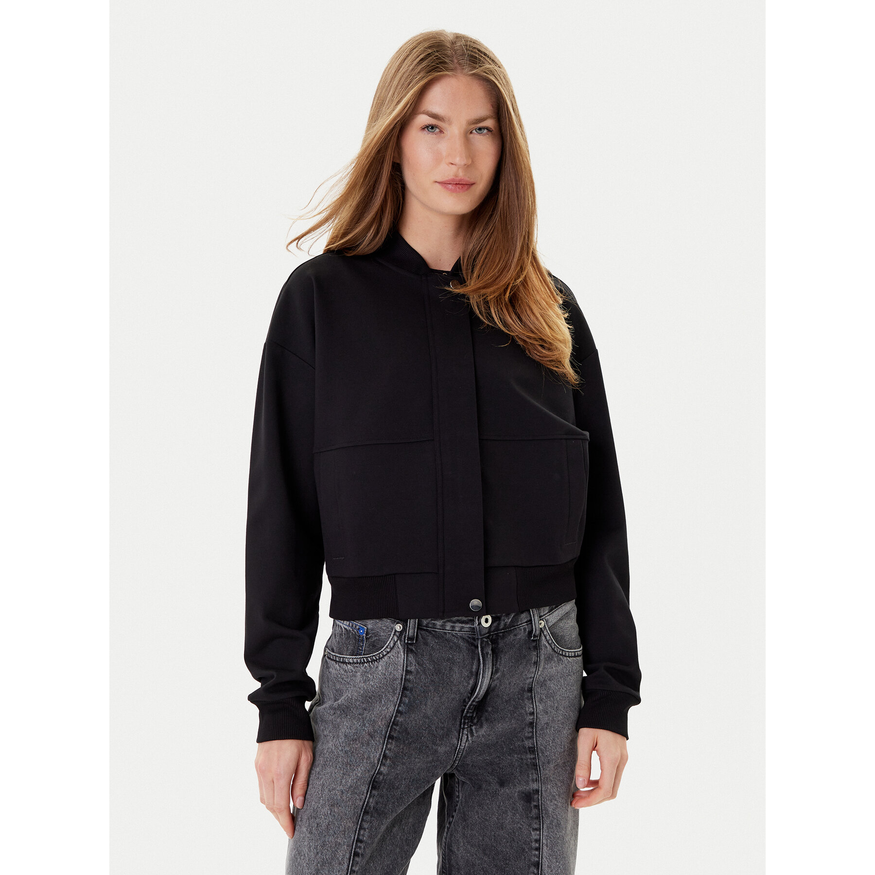 HUGO Sweatshirt Dakure 50542743 Schwarz Relaxed Fit