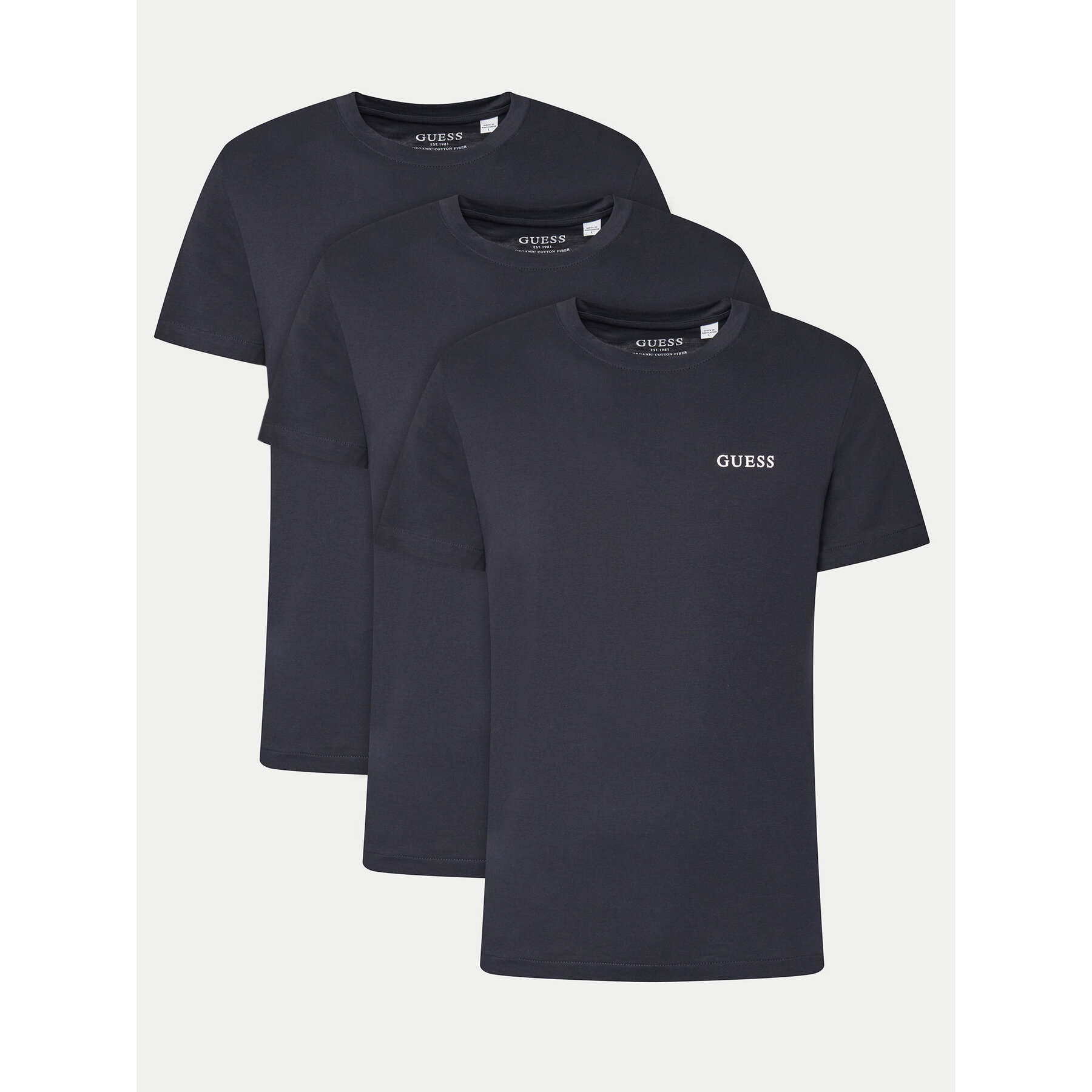 Guess Set t-shirt majica﻿ U4YG52 KCAM1 Tamnoplava Regular Fit
