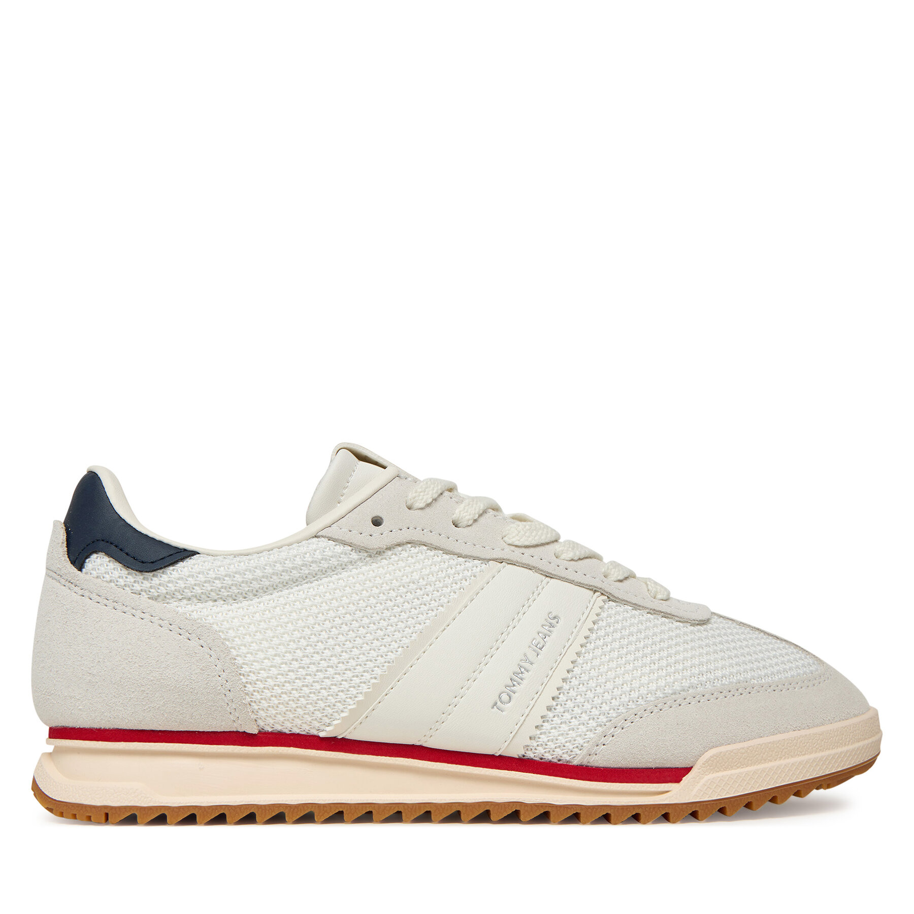 Snīkeri Tommy Jeans Tjw Low Profile Runner EN0EN02862 Écru