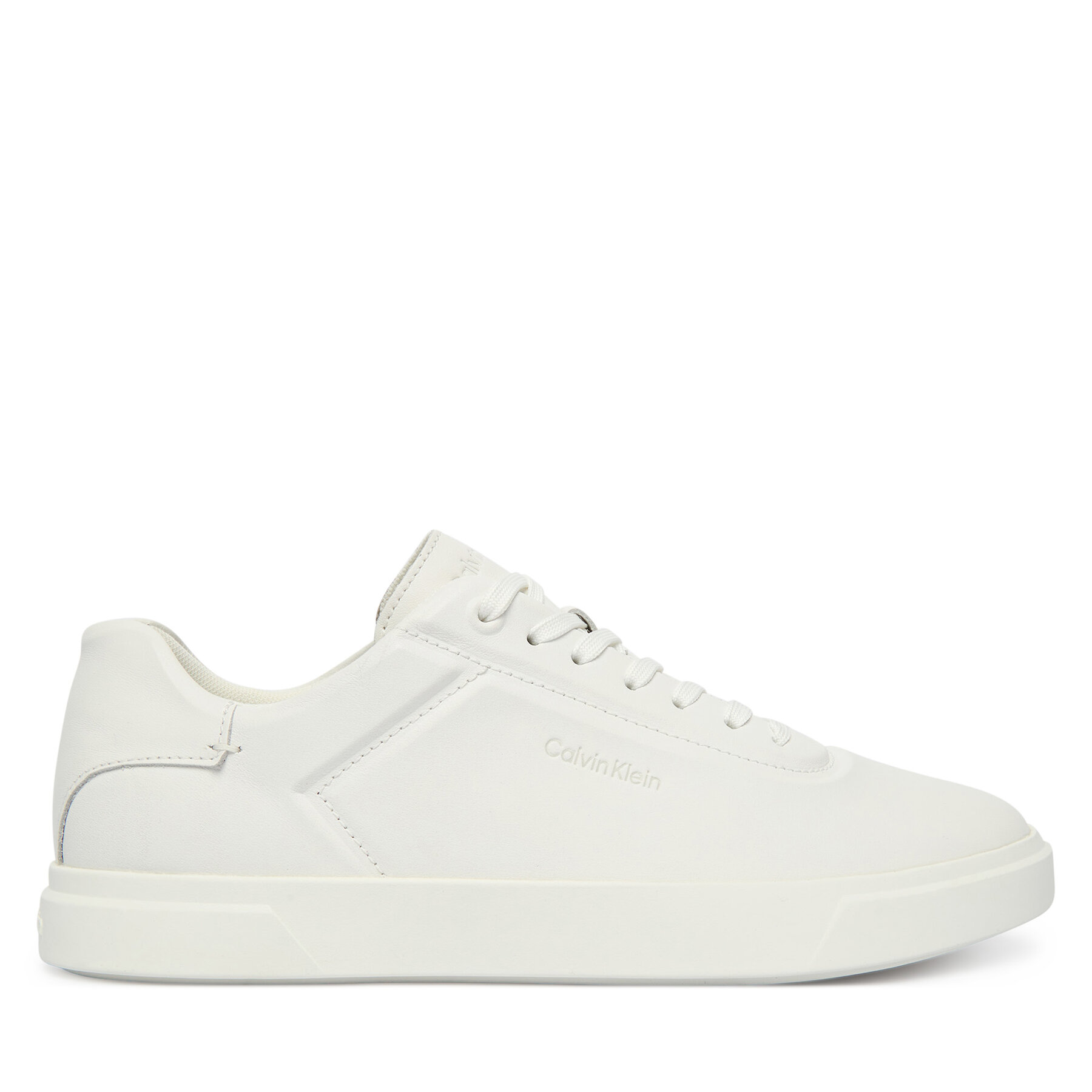 Sneakersy Calvin Klein Low Pro Cups Laceup Oxf Hf Lth HW0HW02753 Biela