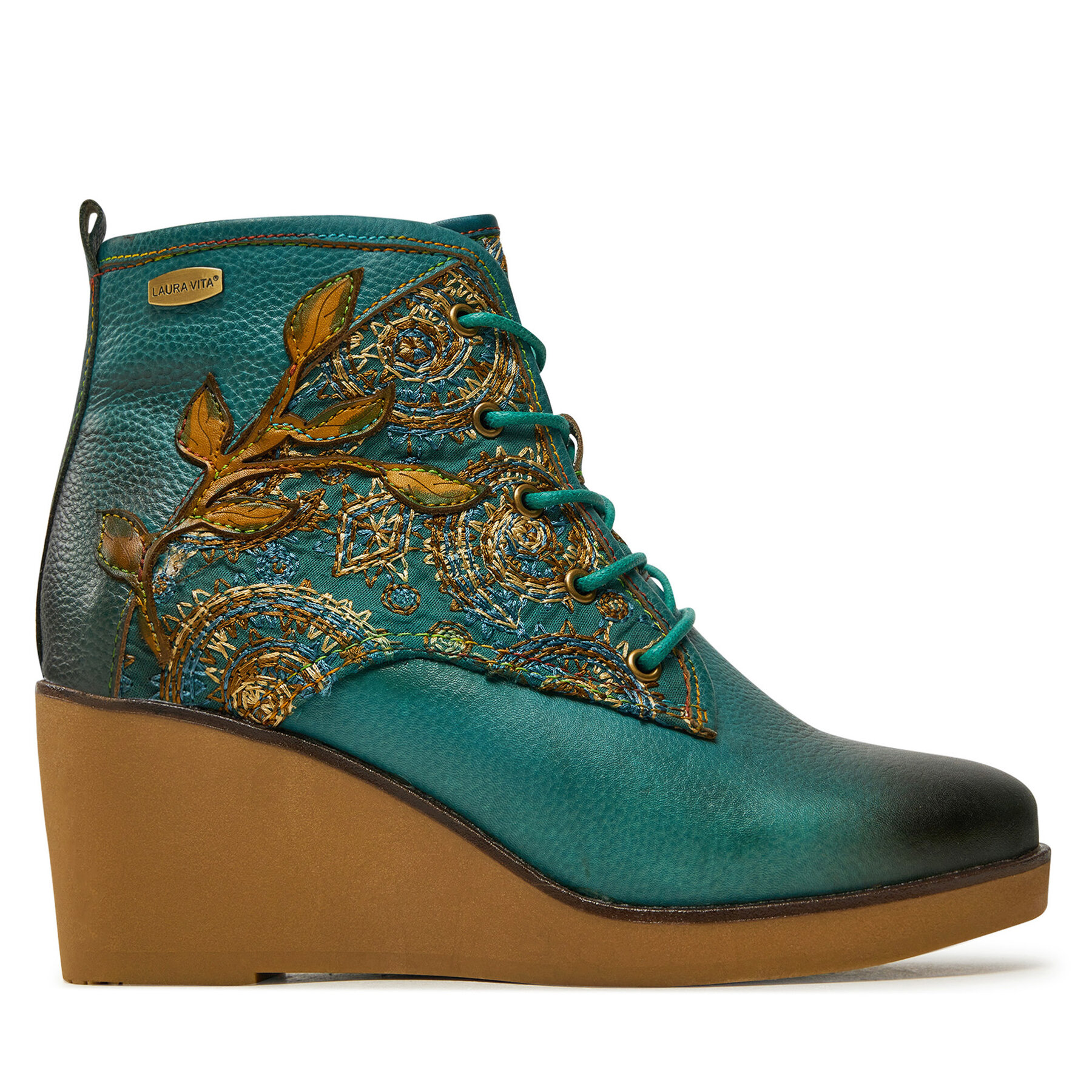 Botines Laura Vita Reyano 04 Azul