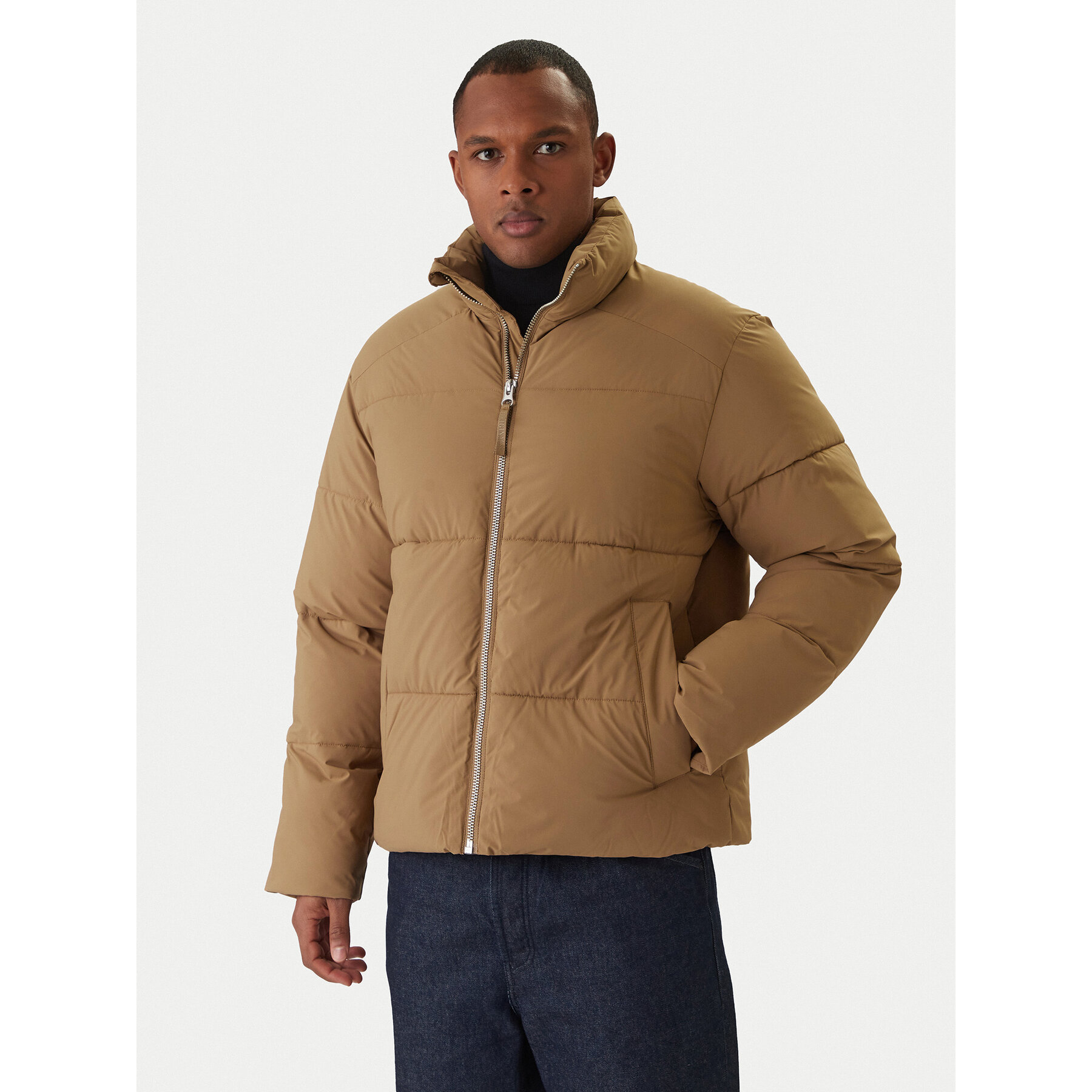 Jack & Jones Winterjacke Frederiksberg 12260460 Beige Regular Fit