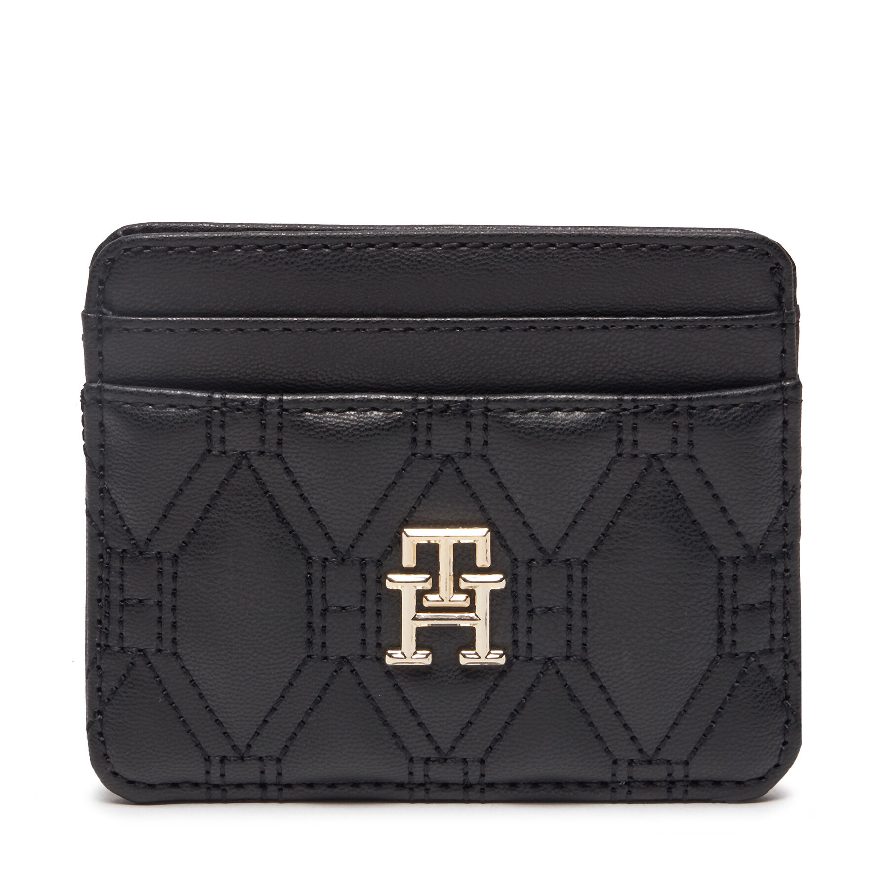 Estuche para tarjetas de crédito Tommy Hilfiger AW0AW16591 Negro