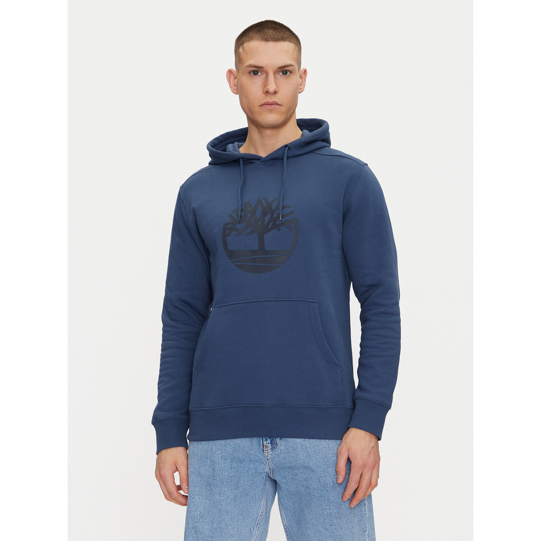 Timberland Sweatshirt TB0A2BJH Dunkelblau Regular Fit