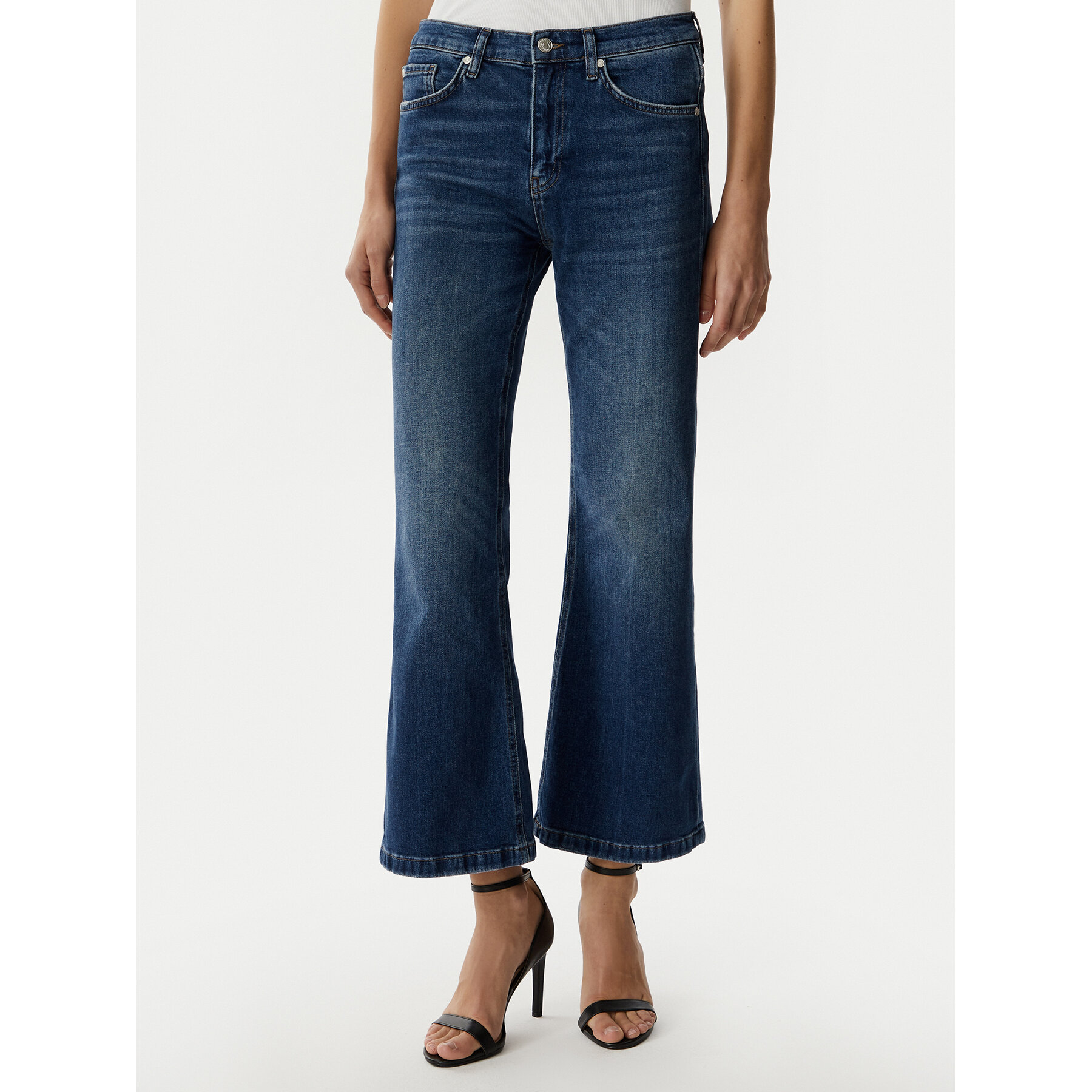 JOOP! Jeans 261Dp58Chrisi-C 30104373 Dunkelblau Cropp Flare Fit