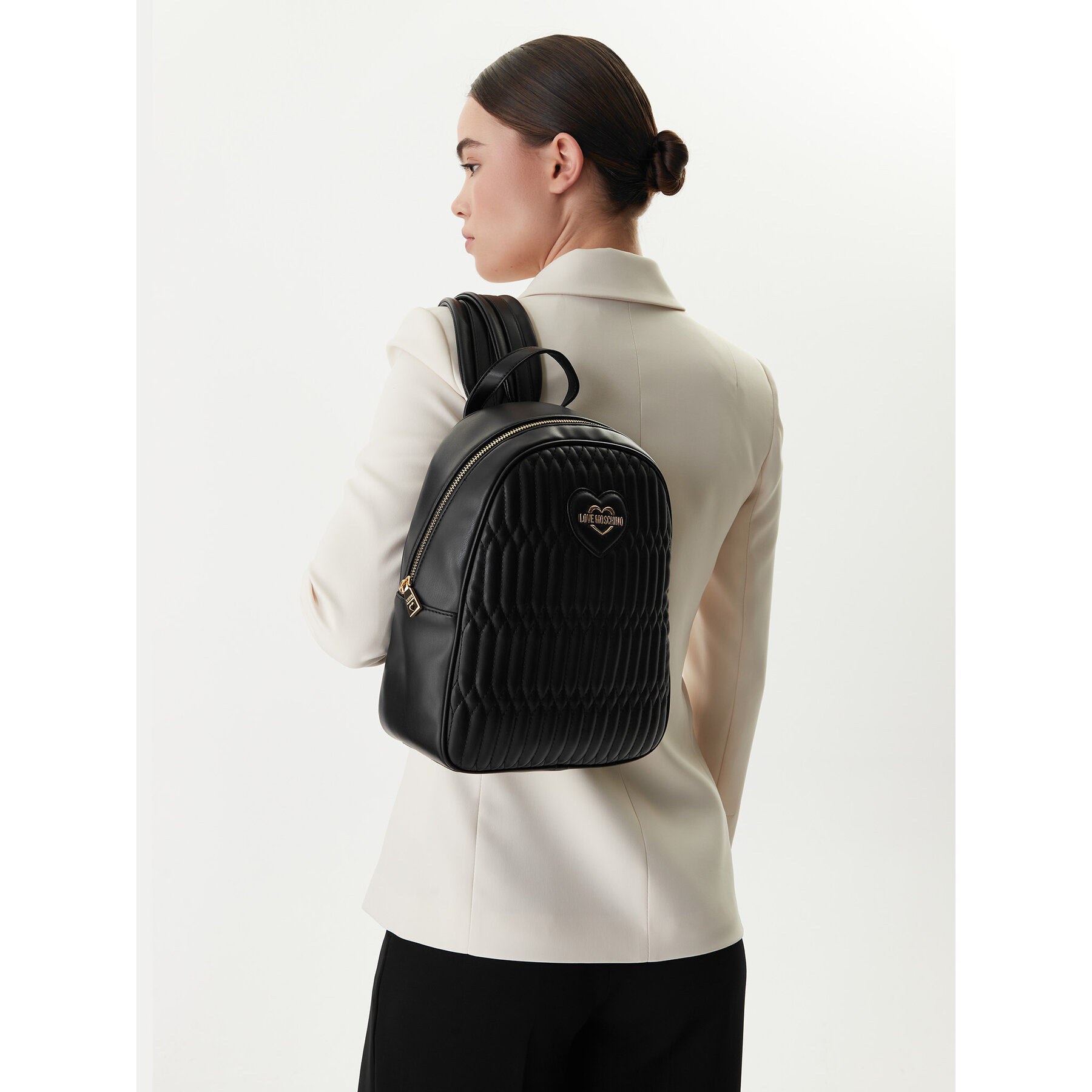 Nahrbtnik LOVE MOSCHINO JC4036PP1OLJ0000 Črna