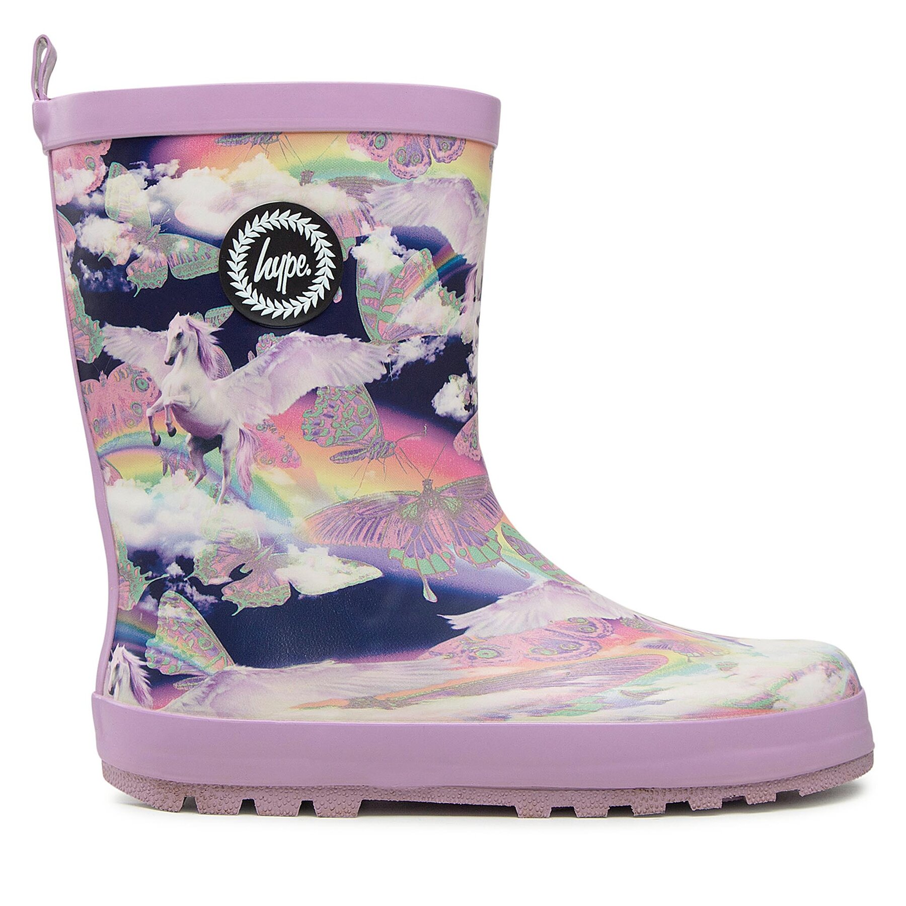 Bambina Wellington HYPE, Taglia 28_29, Viola, YVLR-730, taglia : 28_29