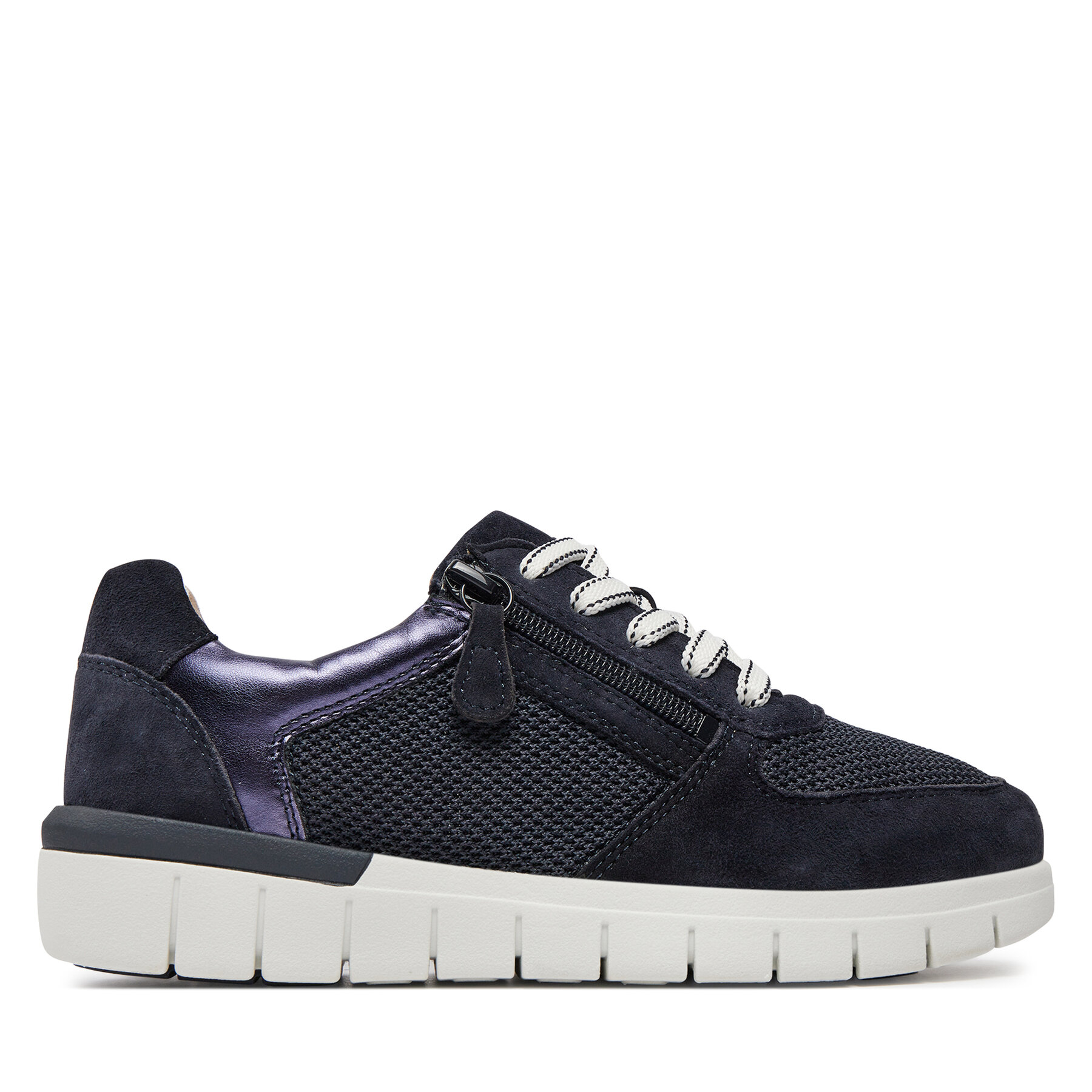 Damen Sneakers Caprice, Schuhgröße 37, Dunkelblau, 9-23700-42