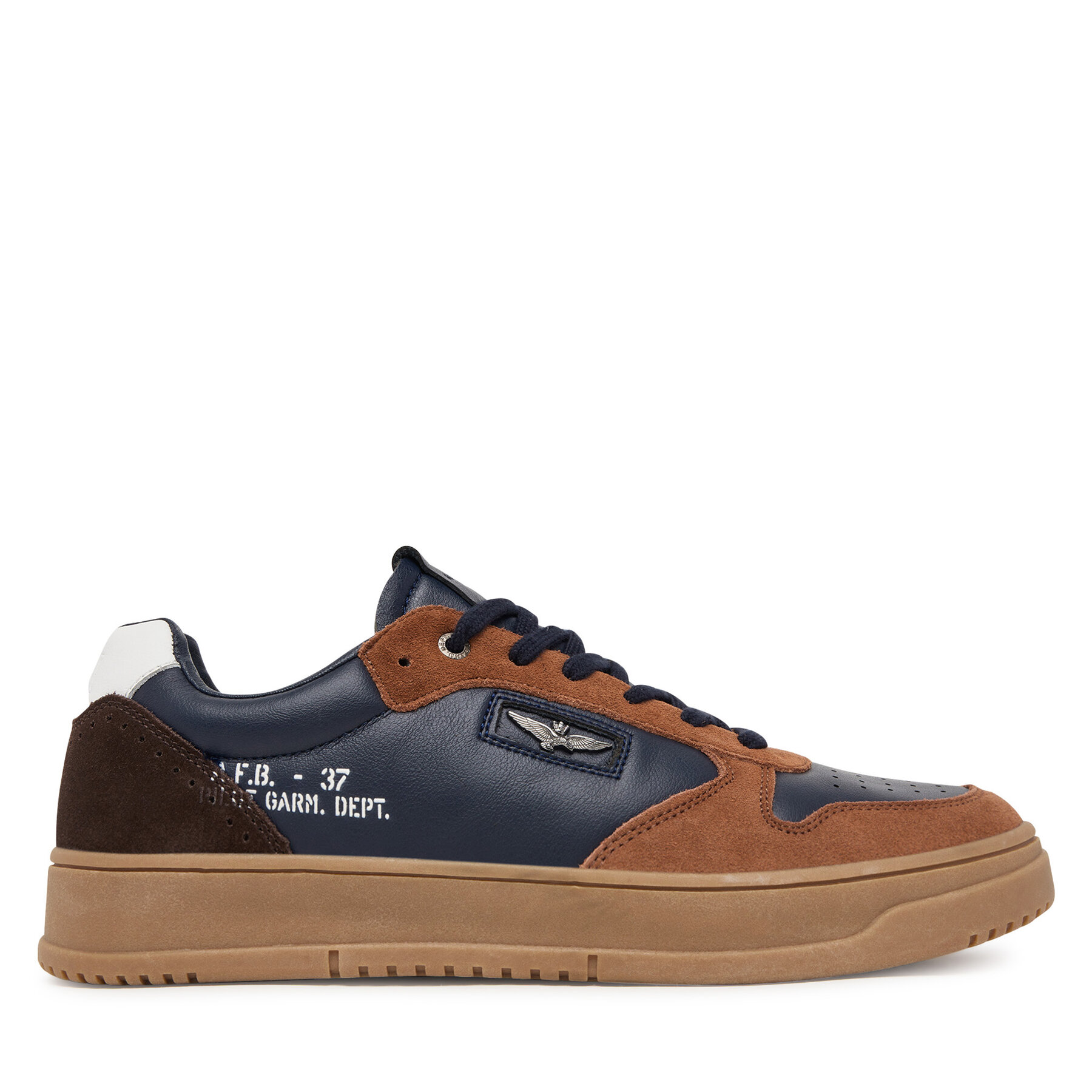 Sneakersy Aeronautica Militare 252SC0235UPL00244 Tmavomodrá