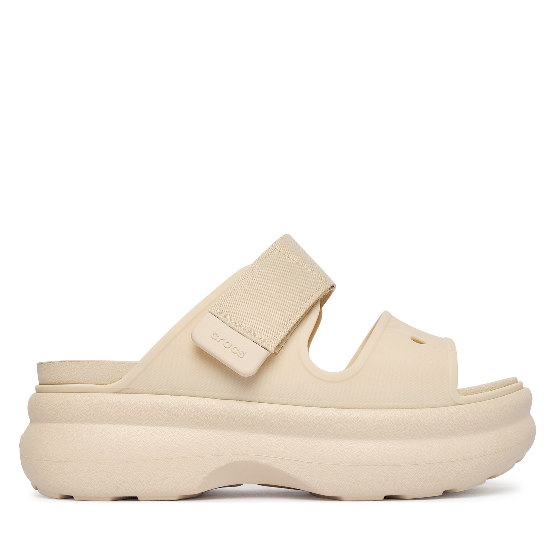 Šľapky Crocs Soho Two Strap Sandal 212861 Béžová