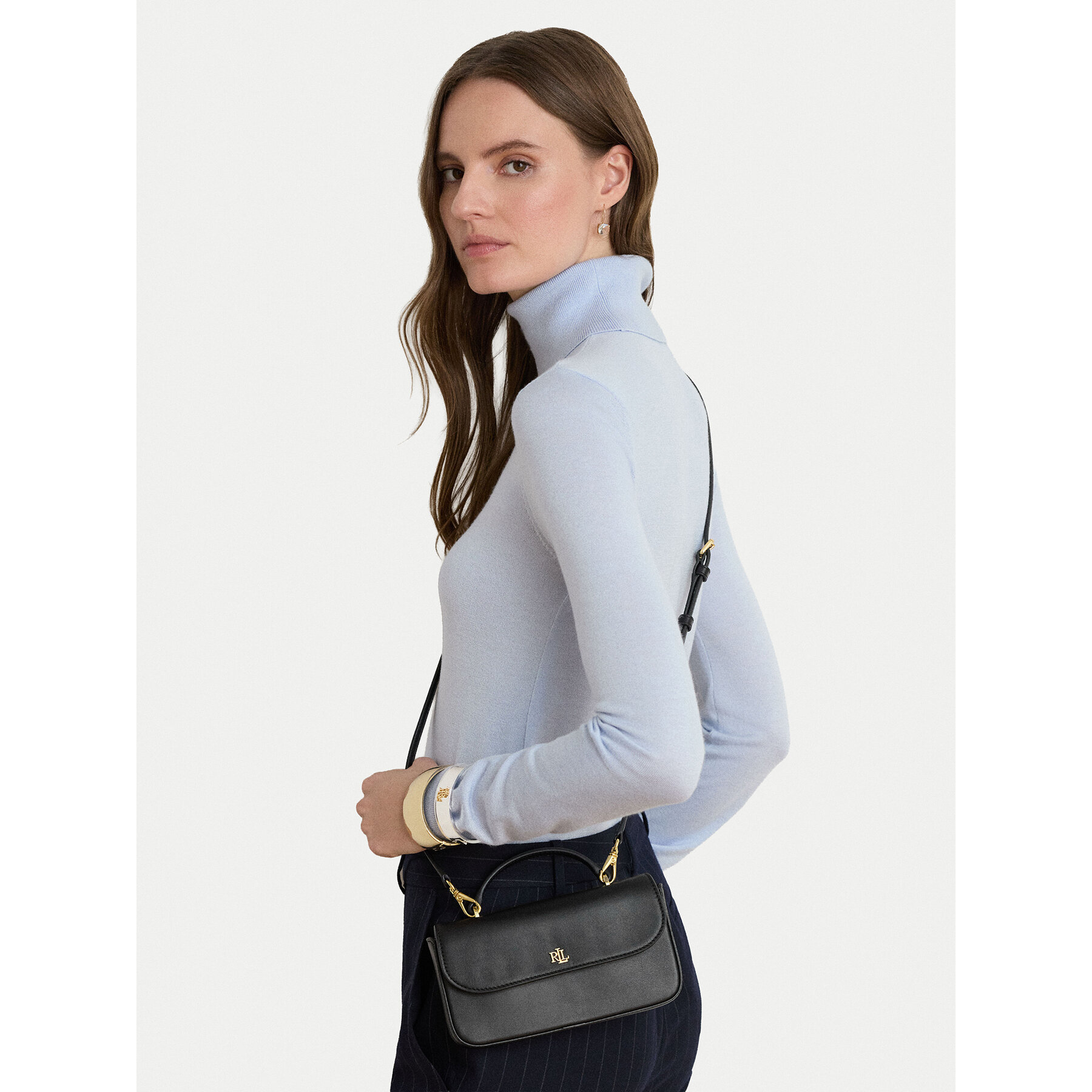Geantă LAUREN RALPH LAUREN 432P16733002 Maro închis