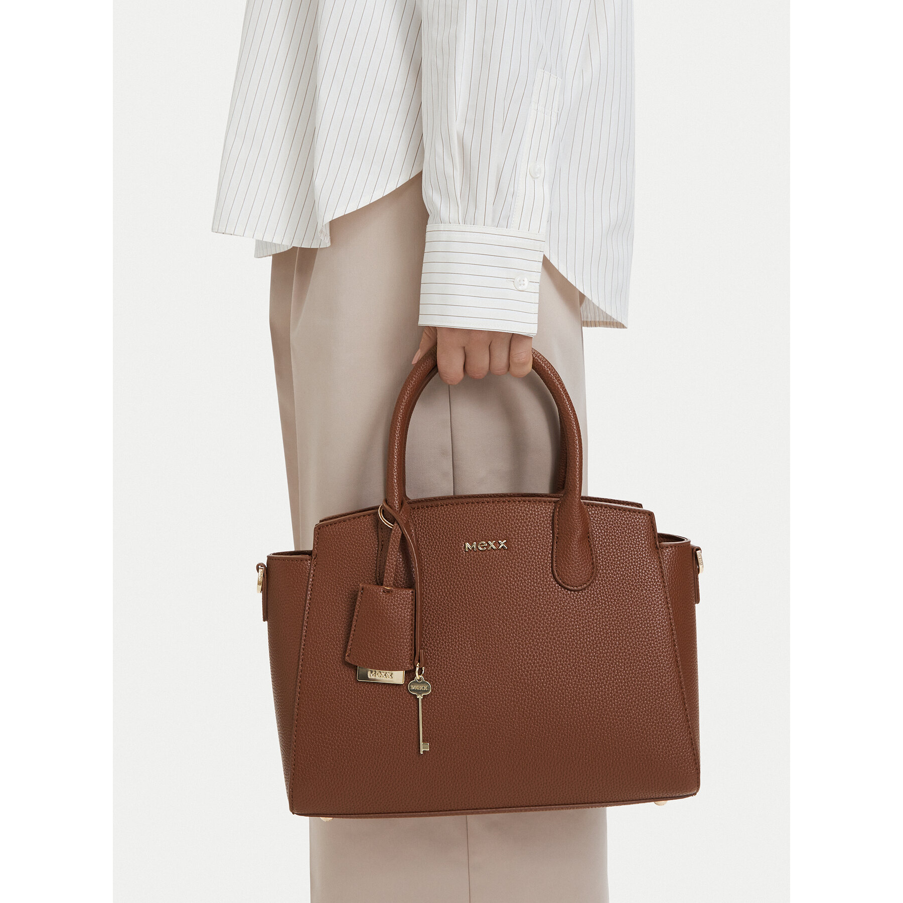 Ročna torba MEXX CEO-MEXX-S-012-10 Rjava