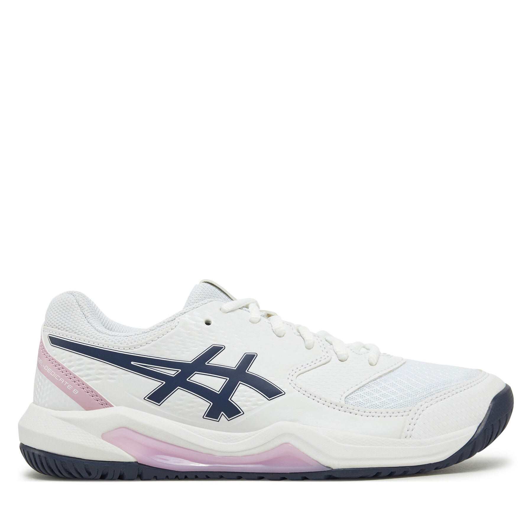 Buty do tenisa Asics, Rozmiar 39 Biały Gel-Dedicate 8 1042A237
