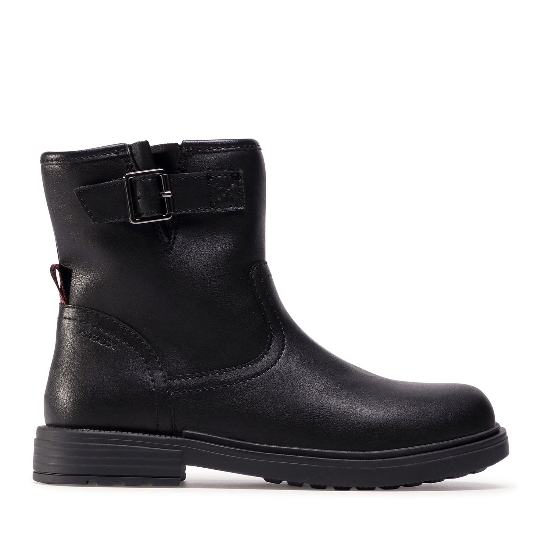 Čižmy Geox J Eclair G.B J049QB 000BC C9999 S Čierna