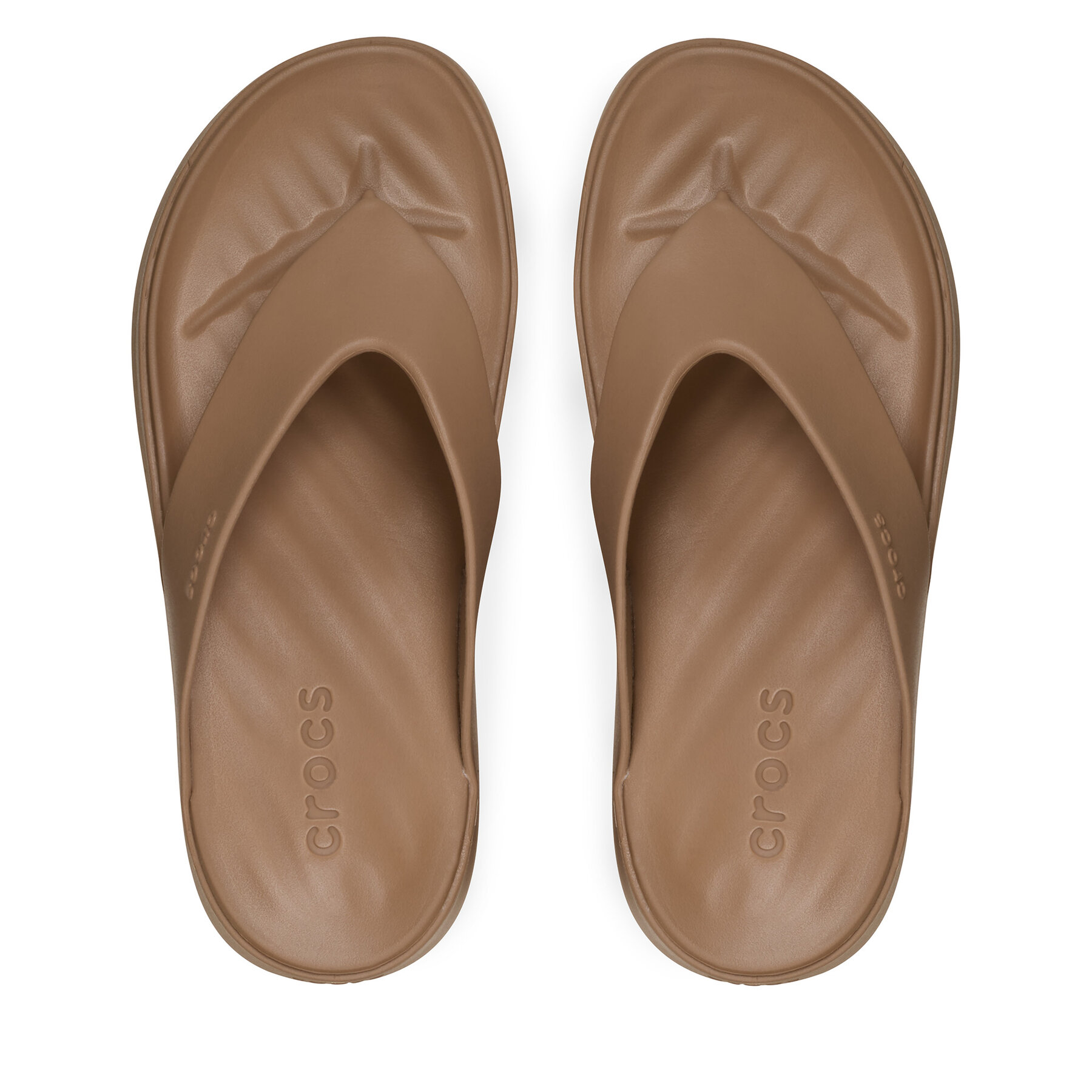 Žabky Crocs Getaway Platform Flip 209410 Hnedá