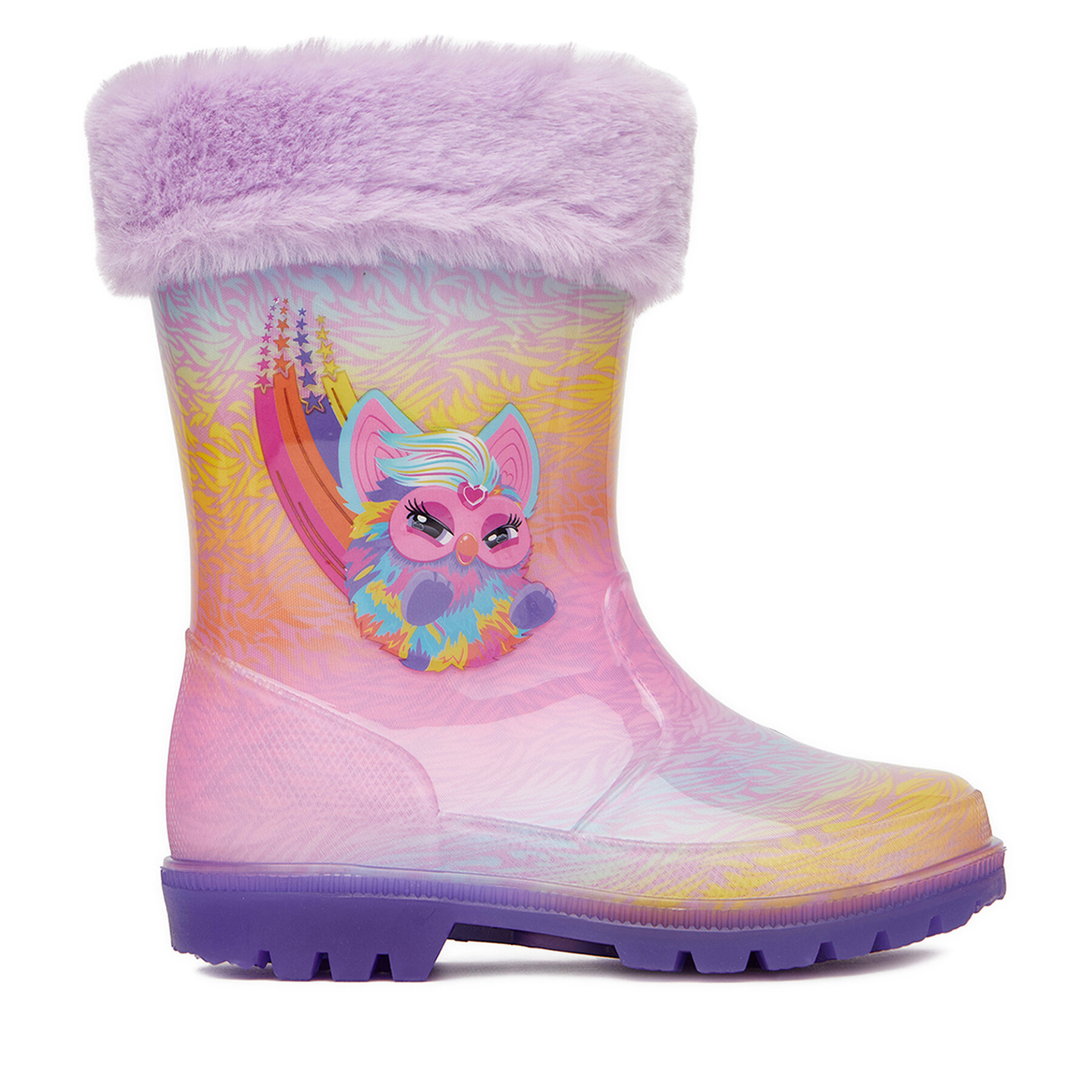 Gumijasti škornji FURBY CEO-NJ-AW25-123FUR Vijolična