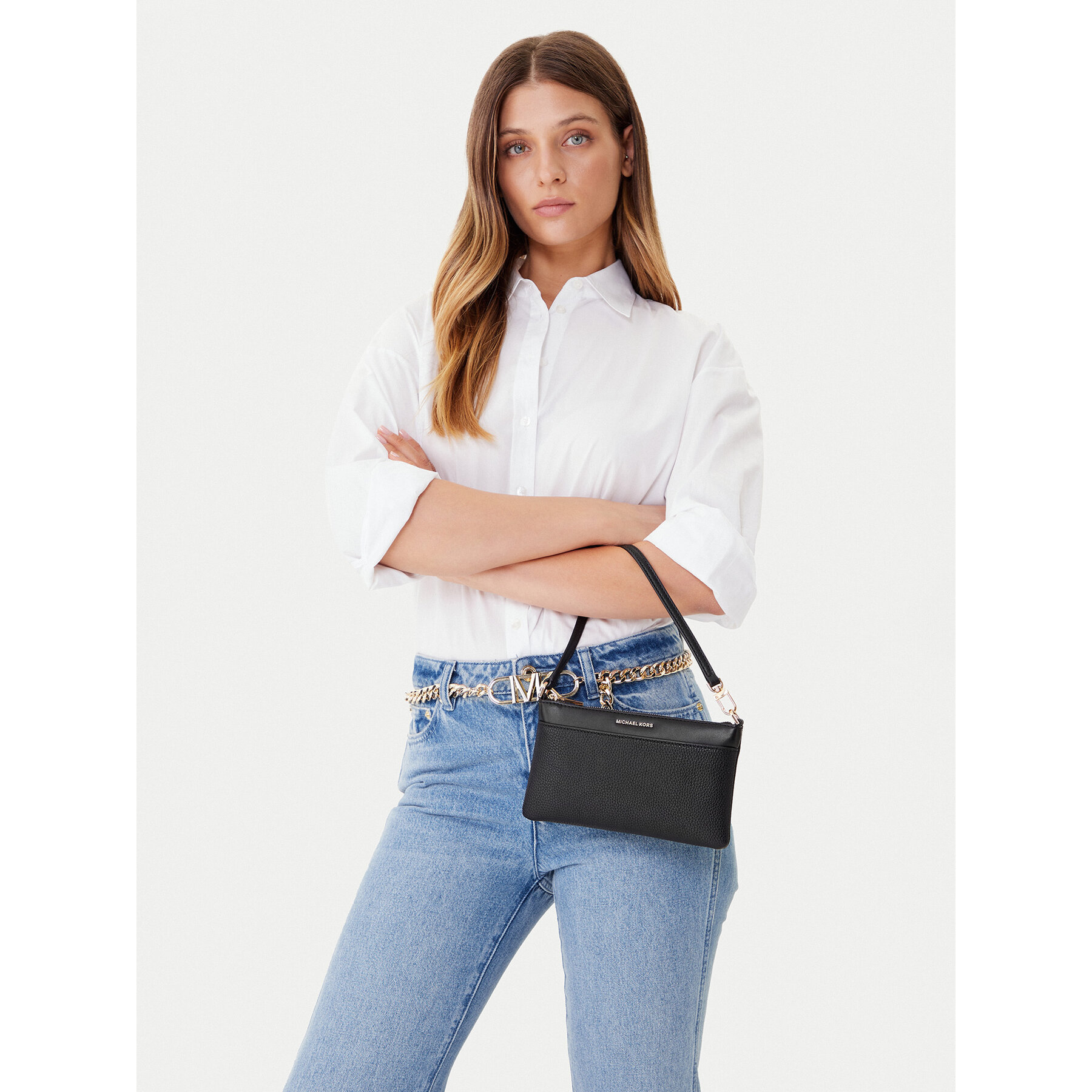Geantă MICHAEL Michael Kors 32F5GJ6F6L Negru