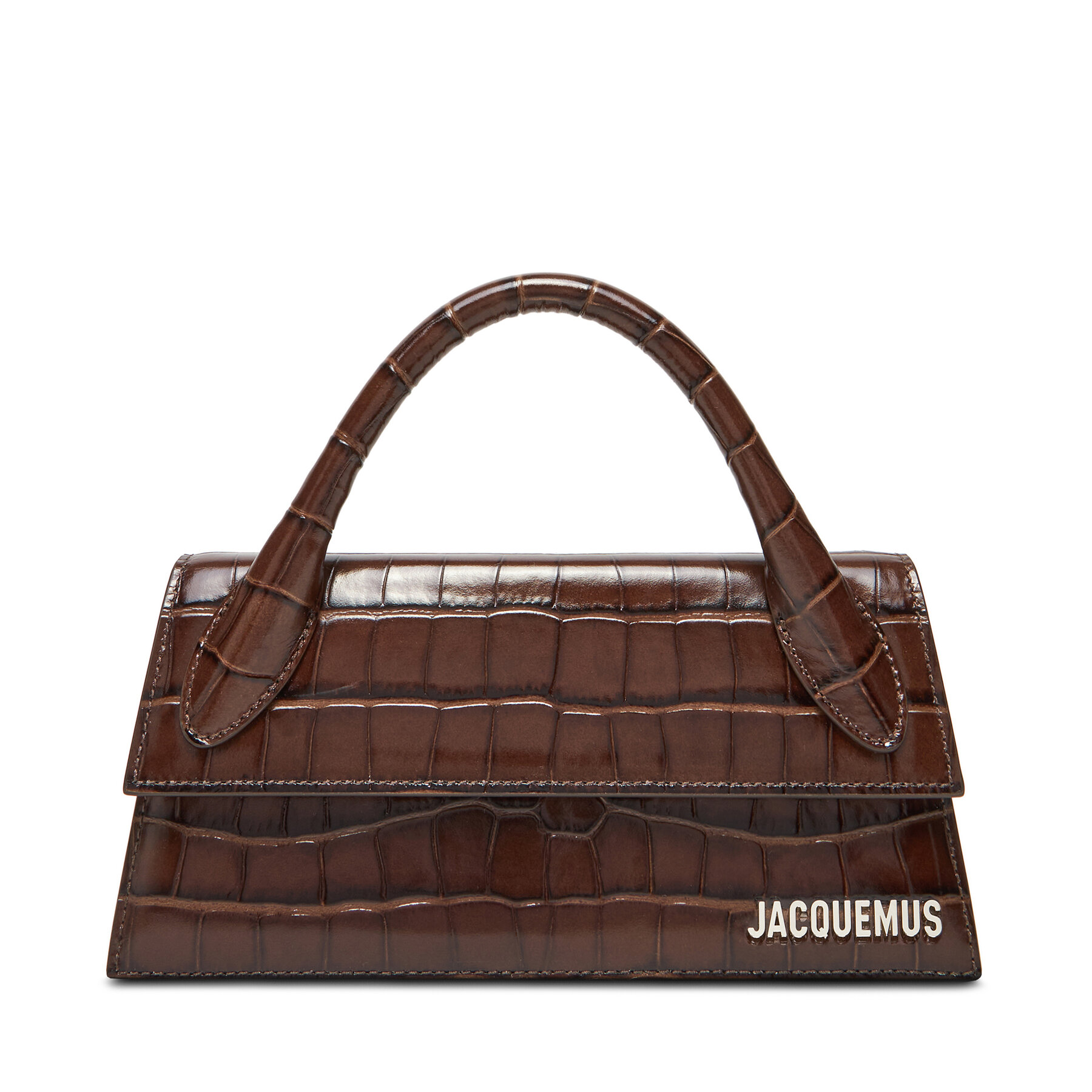 Geantă JACQUEMUS Le Chiquito Long 25E213BA004-4301 Maro