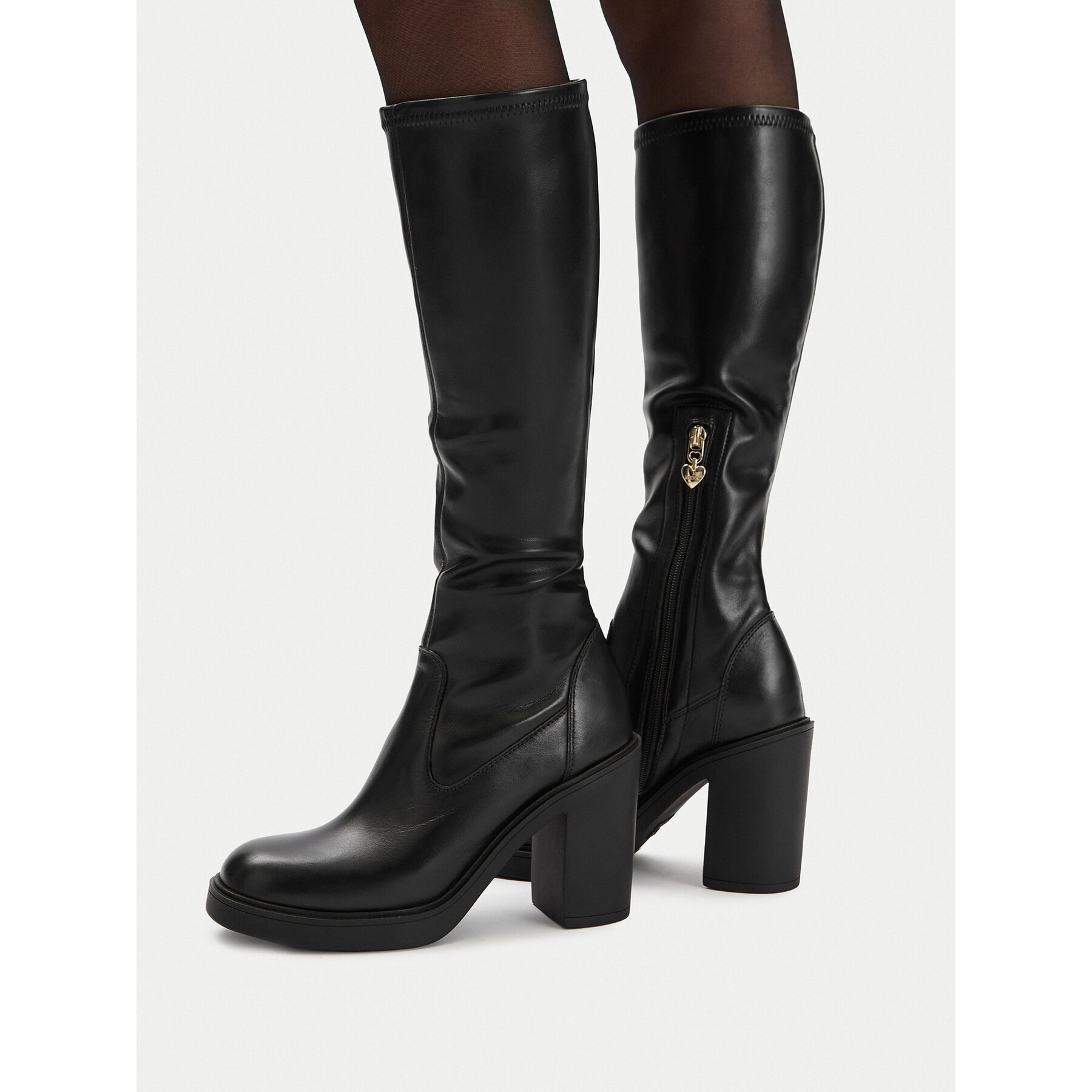 Kozačky LOVE MOSCHINO JA2602AG1NIEZ00038 Černá
