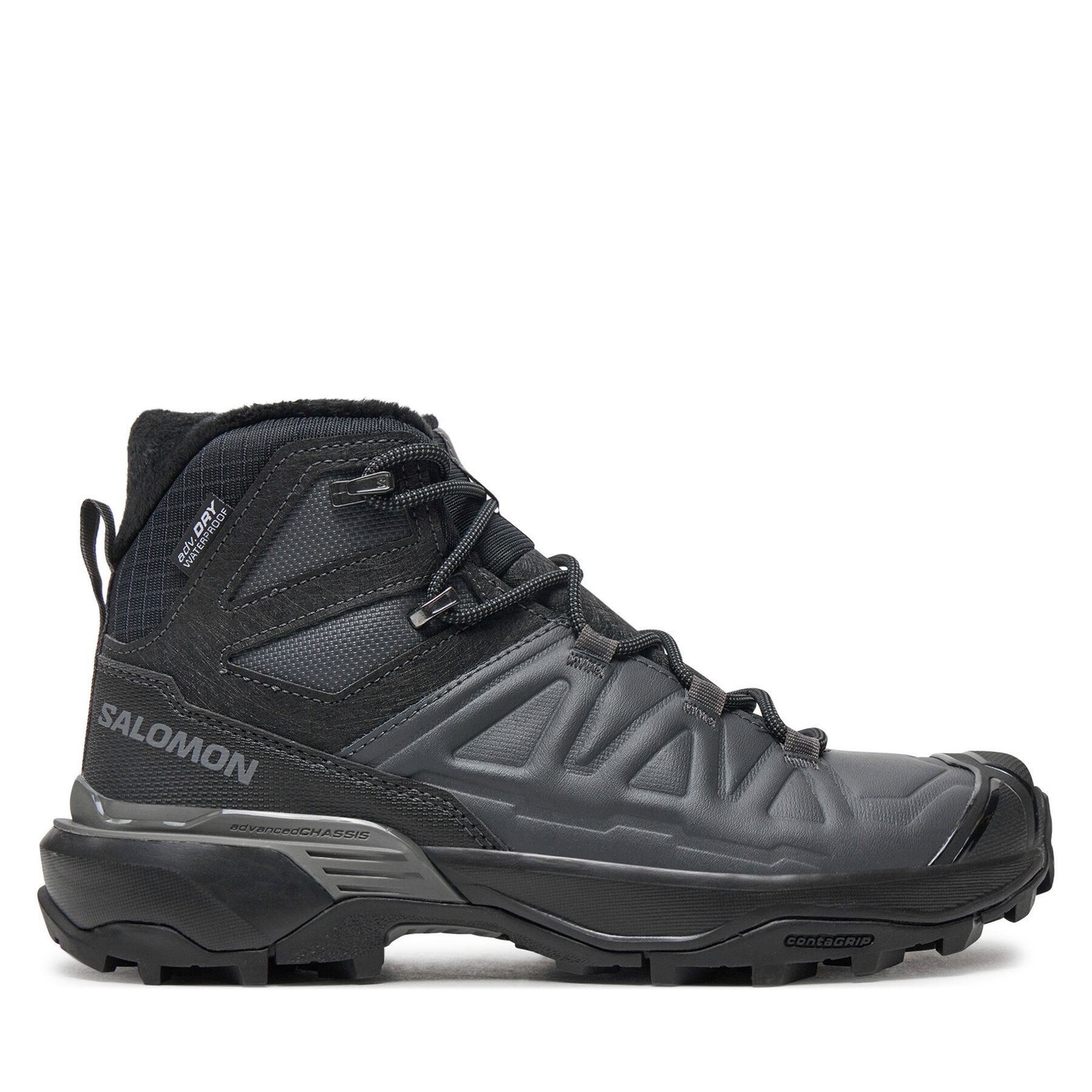 Dámske Trekingová obuv Salomon, Rozmer: 38_23, Čierna, X Ultra Snowpilot Waterproof L47585900