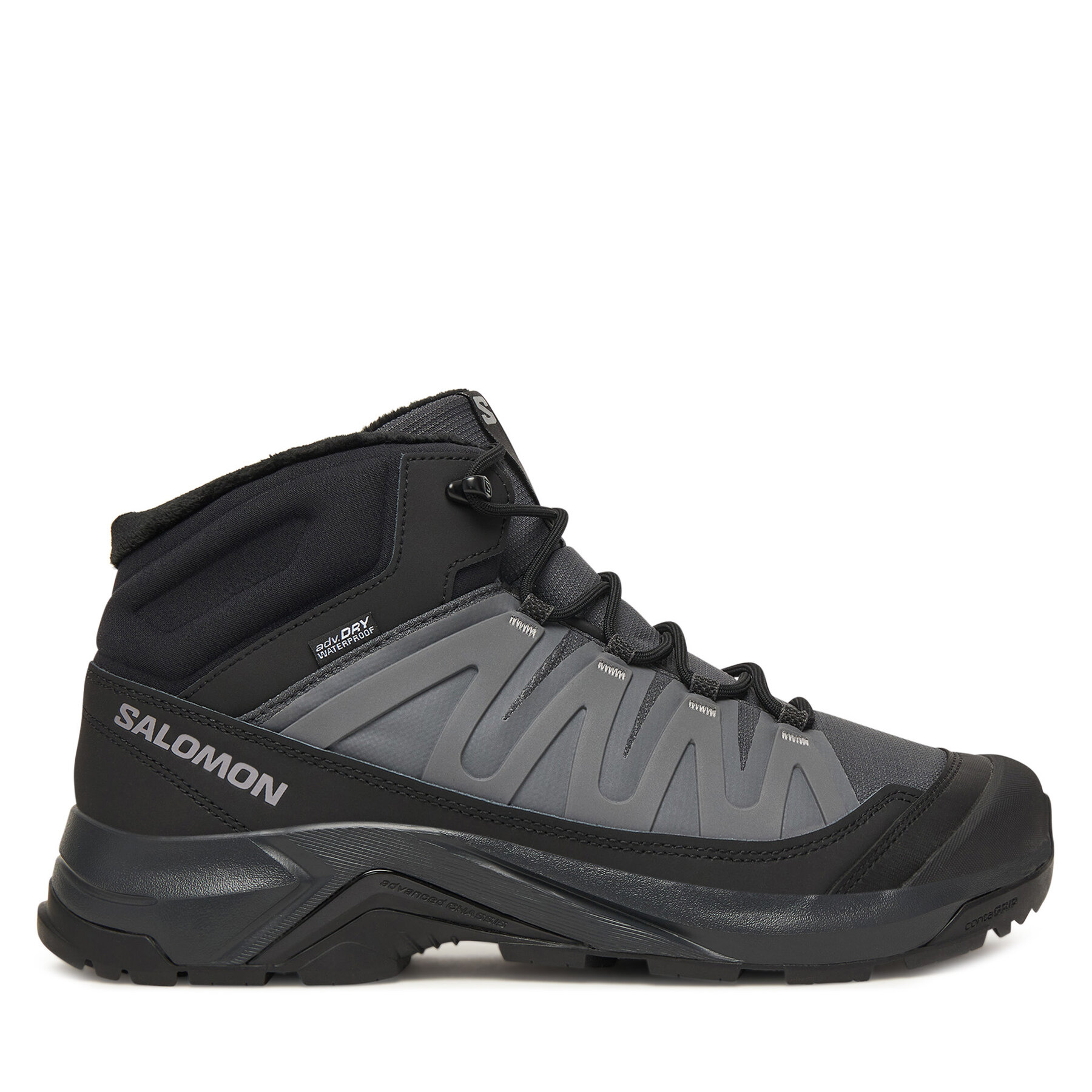 Trekking čevlji Salomon X-Adventure Coldrush Waterproof L47856000 Siva